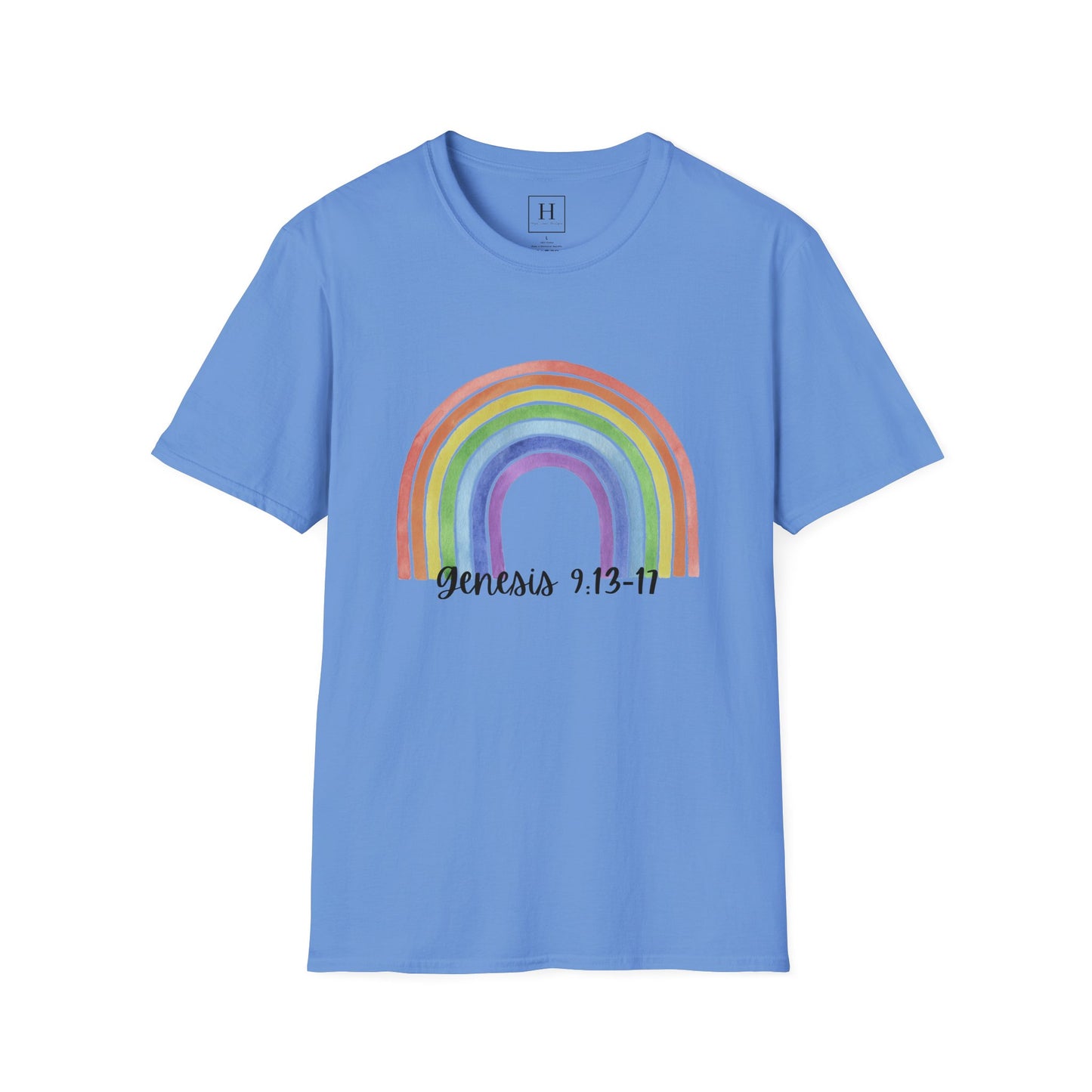 Rainbow Genesis 13 Christian T-shirt