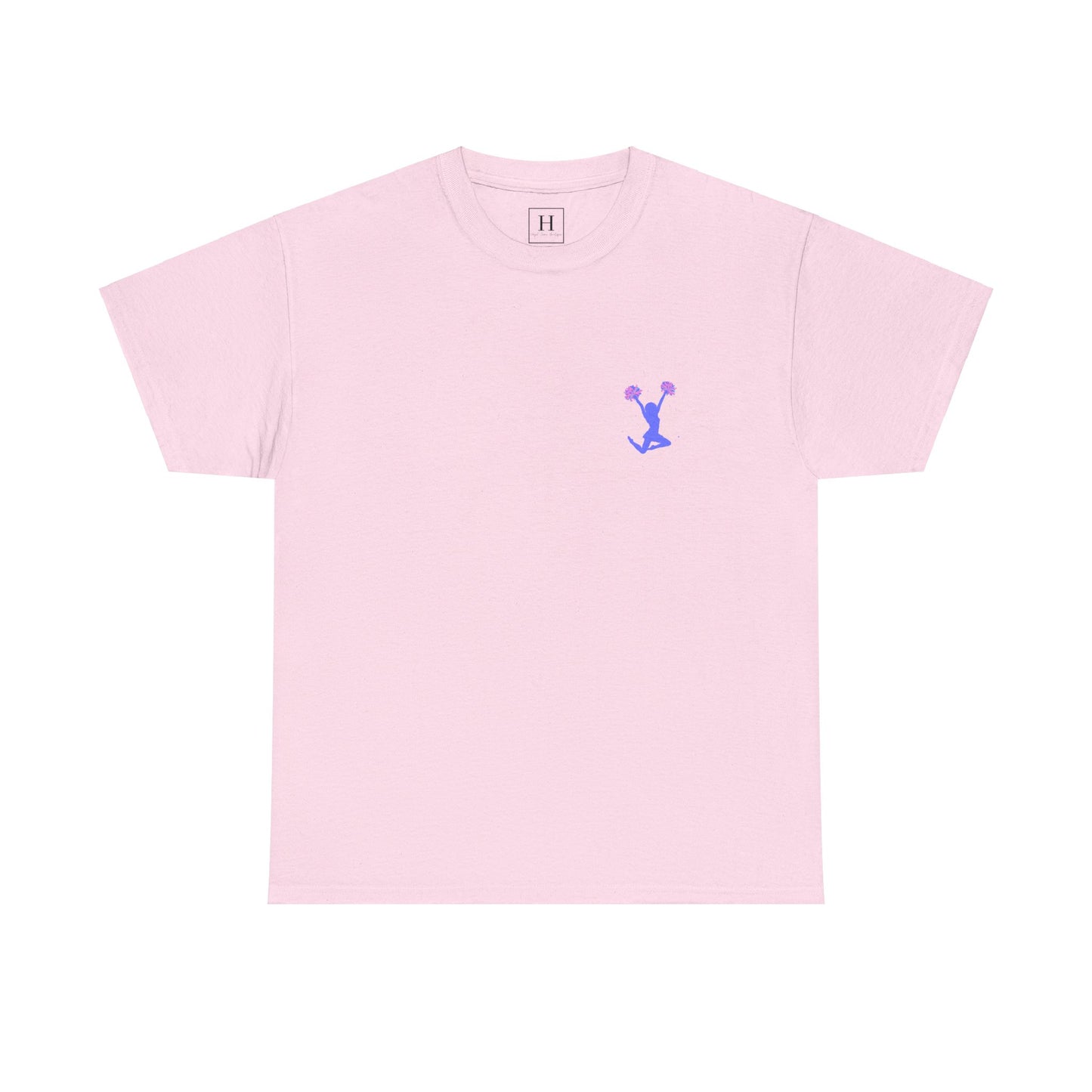 in my cheerleading era front and back cheer adult t-shirt