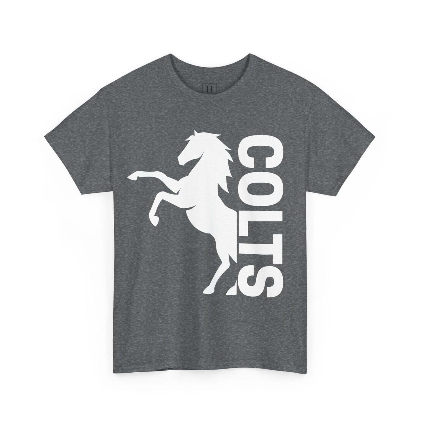 COLTS, Horse in White - Unisex Tee
