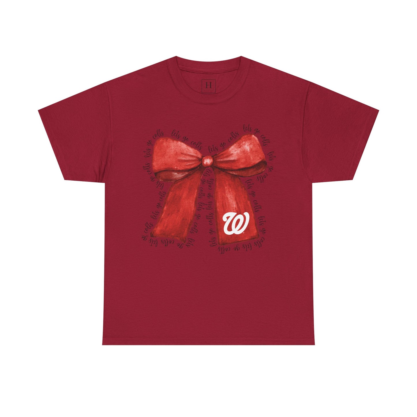 Let's Go Colts Bow - W Logo Unisex T-Shirt