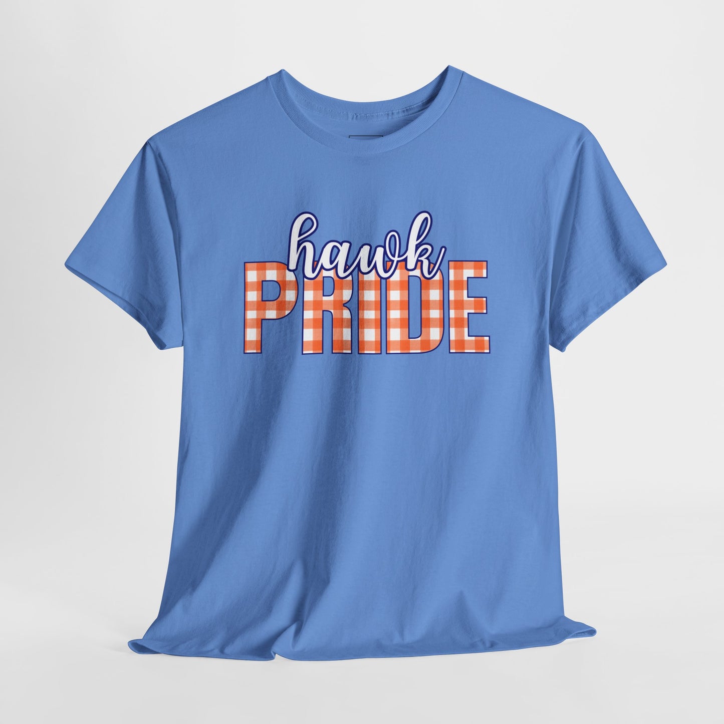 Hawk Orange Plaid Pride T-Shirt