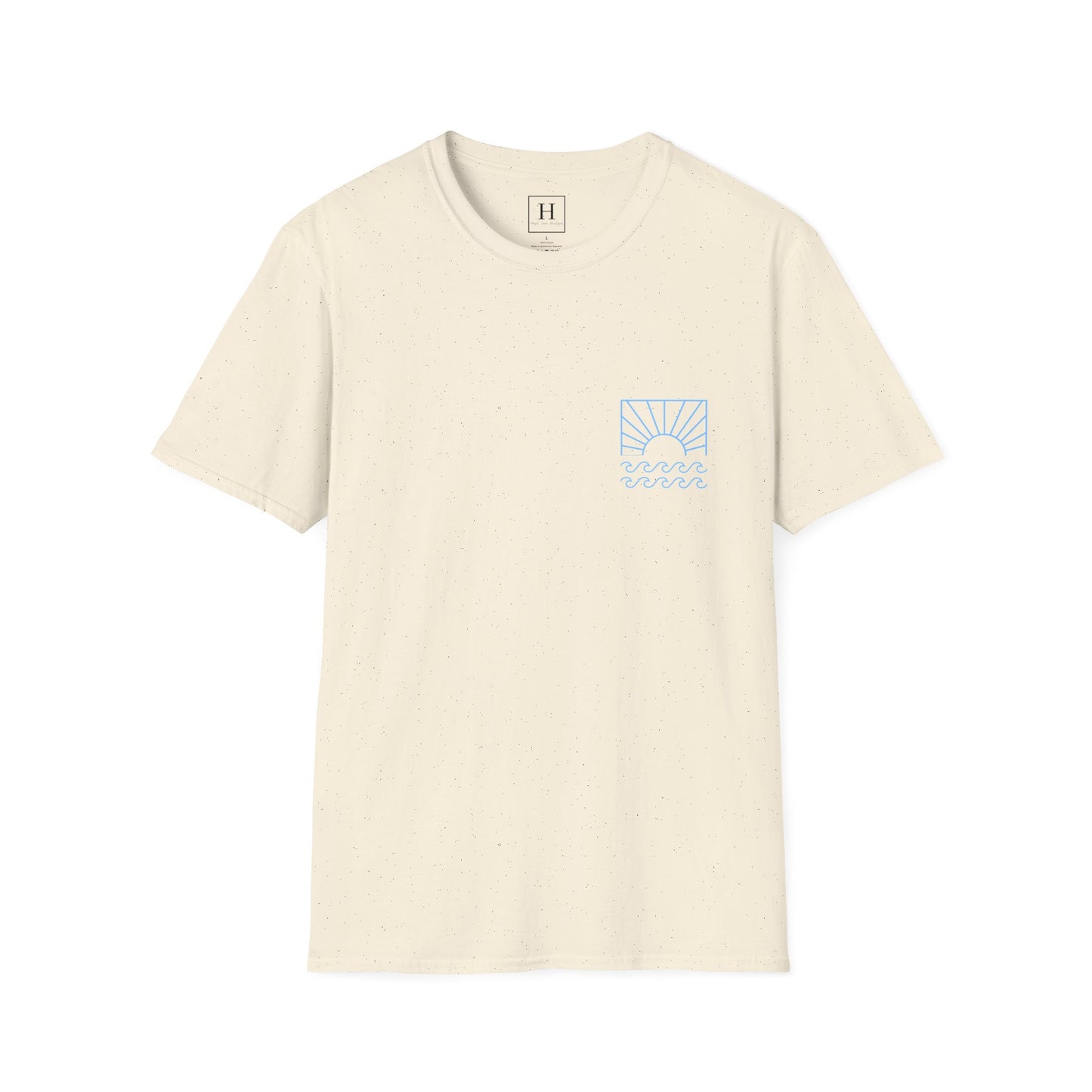 be the light christian bible blue (front and back)
