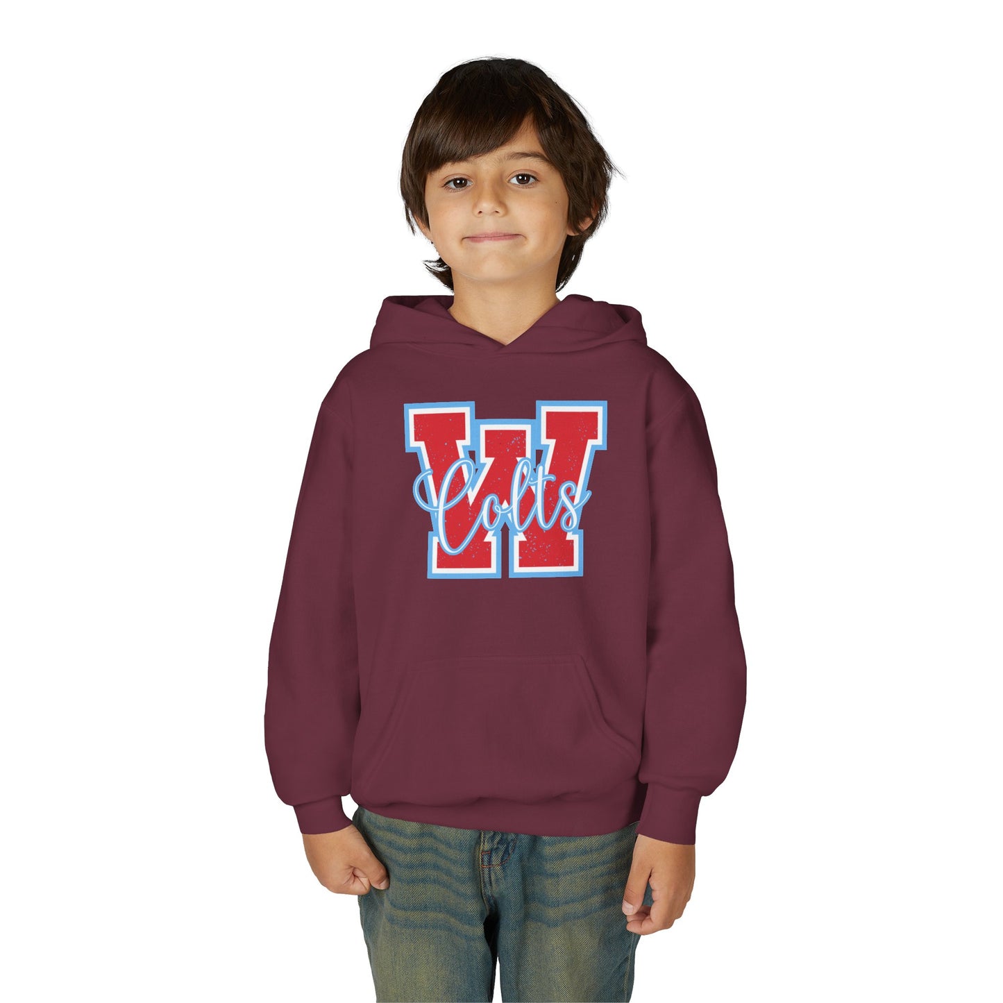 YOUTH -- (W) West Jessamine Colts - Hoodie
