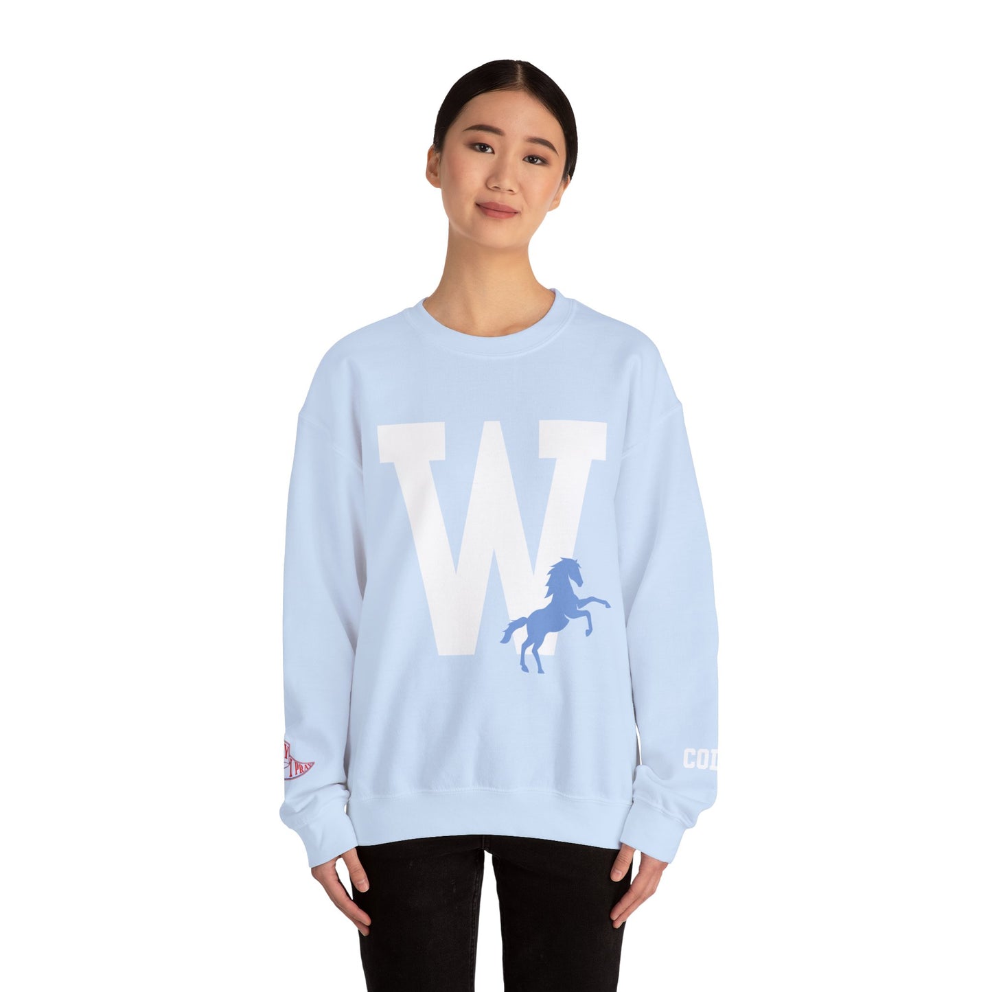 Crewneck Sweatshirt - W HORSE Colts Sweater West Jessamine