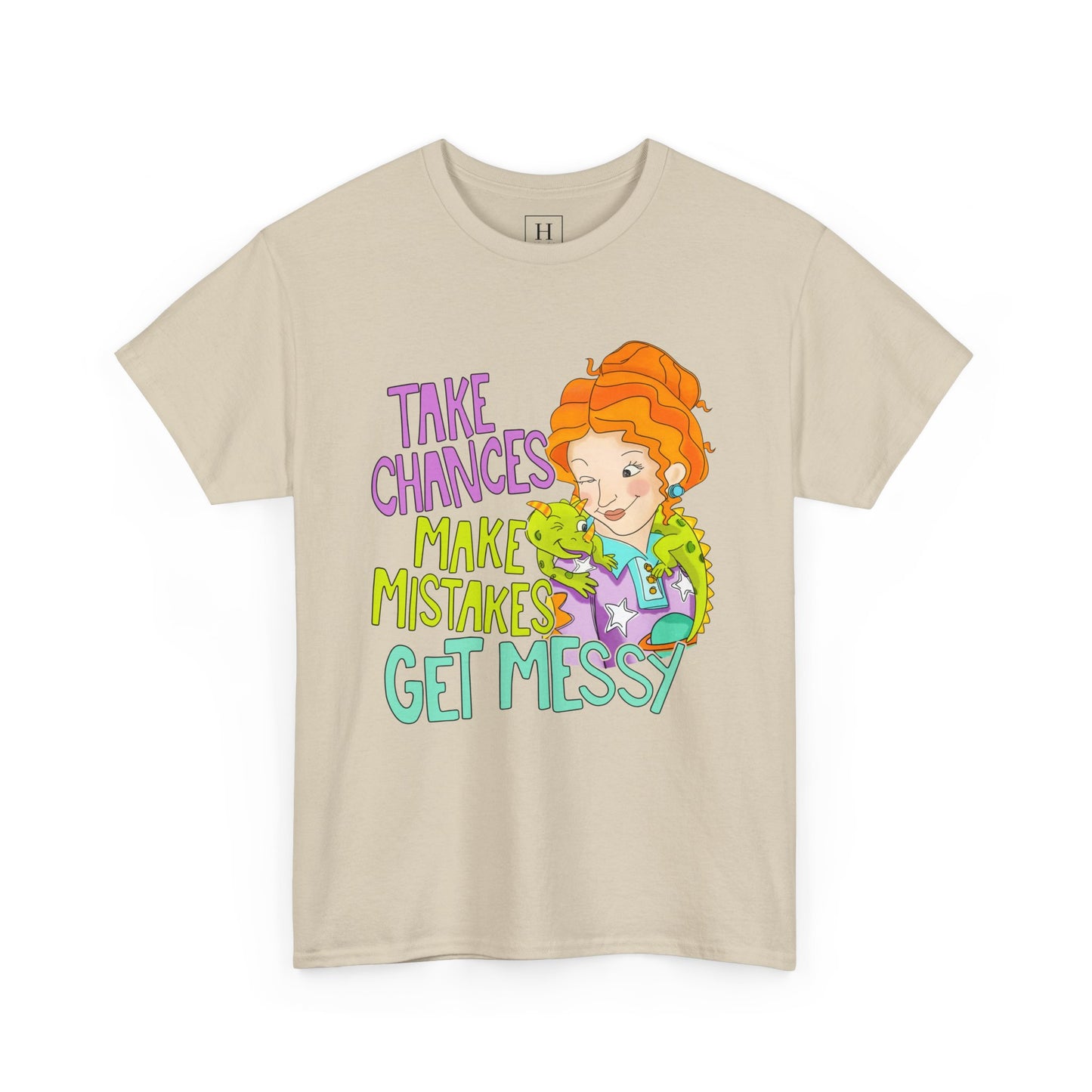 Take Chances Make Mistakes Ms. Frizzle Teacher T-Shirt
