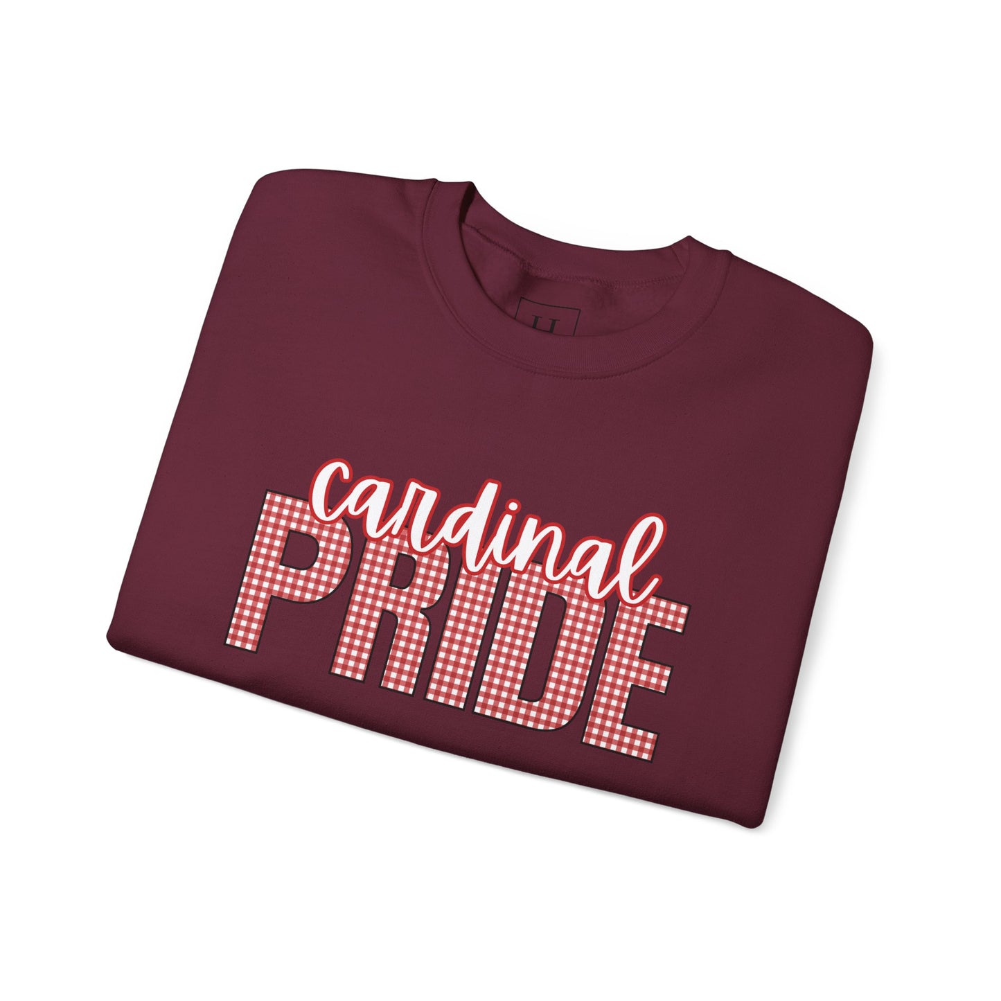 Cardinal Checker Pride Sweater