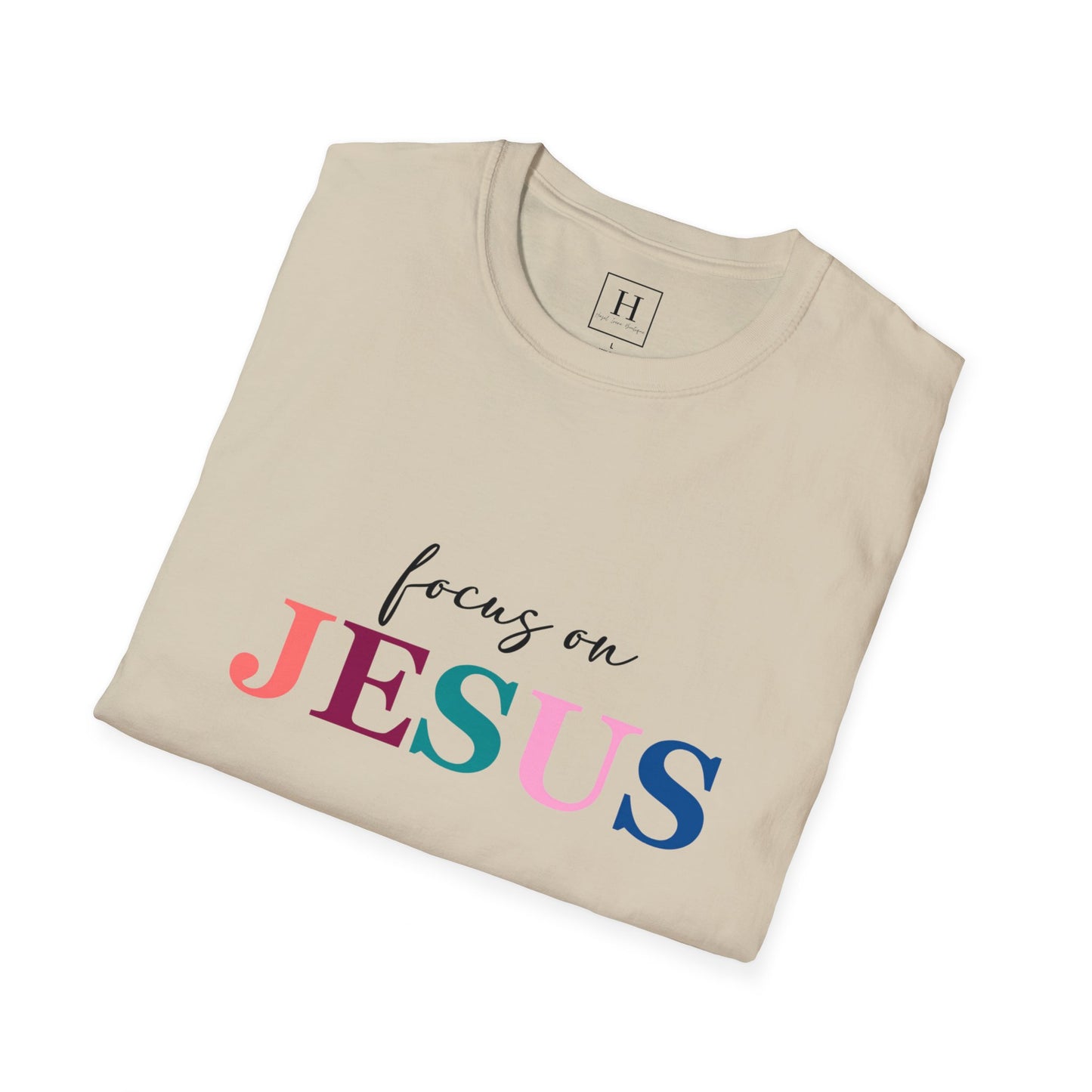 focus on jesus christian shirt