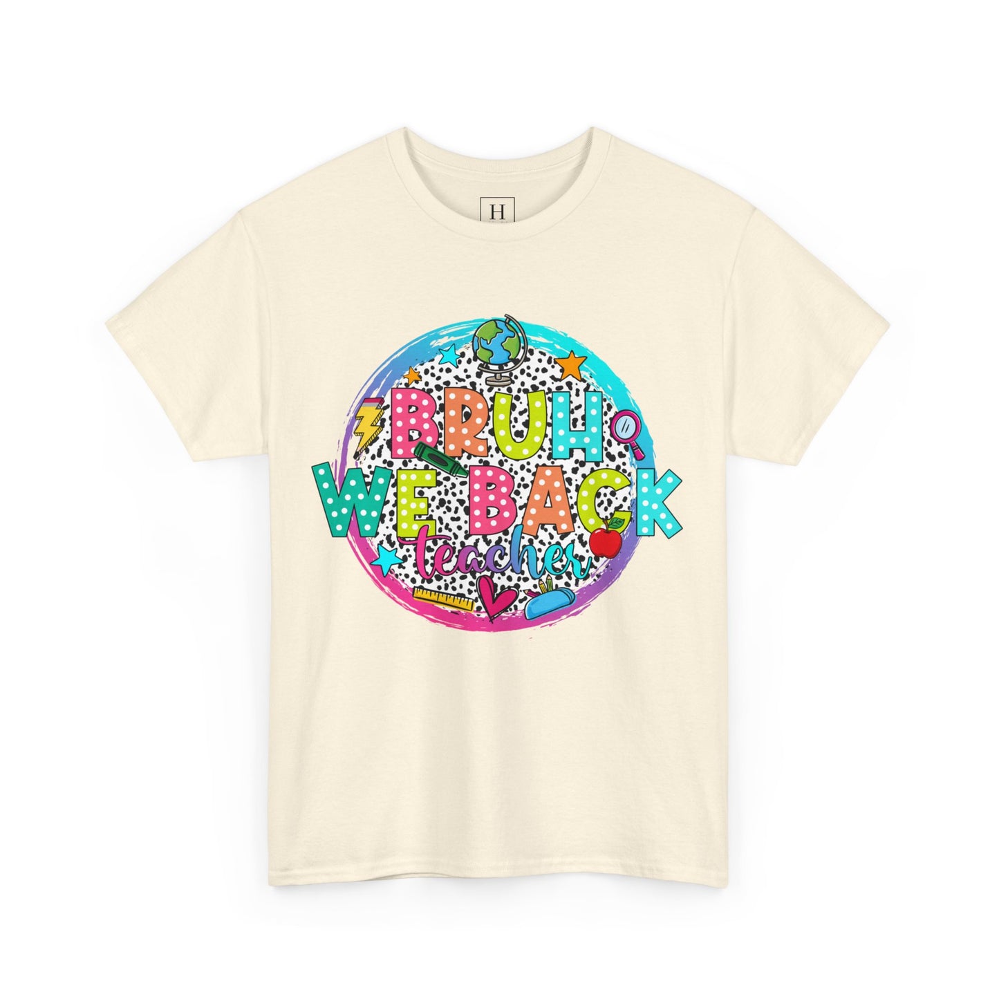 Bruh We Back Teacher T-Shirt