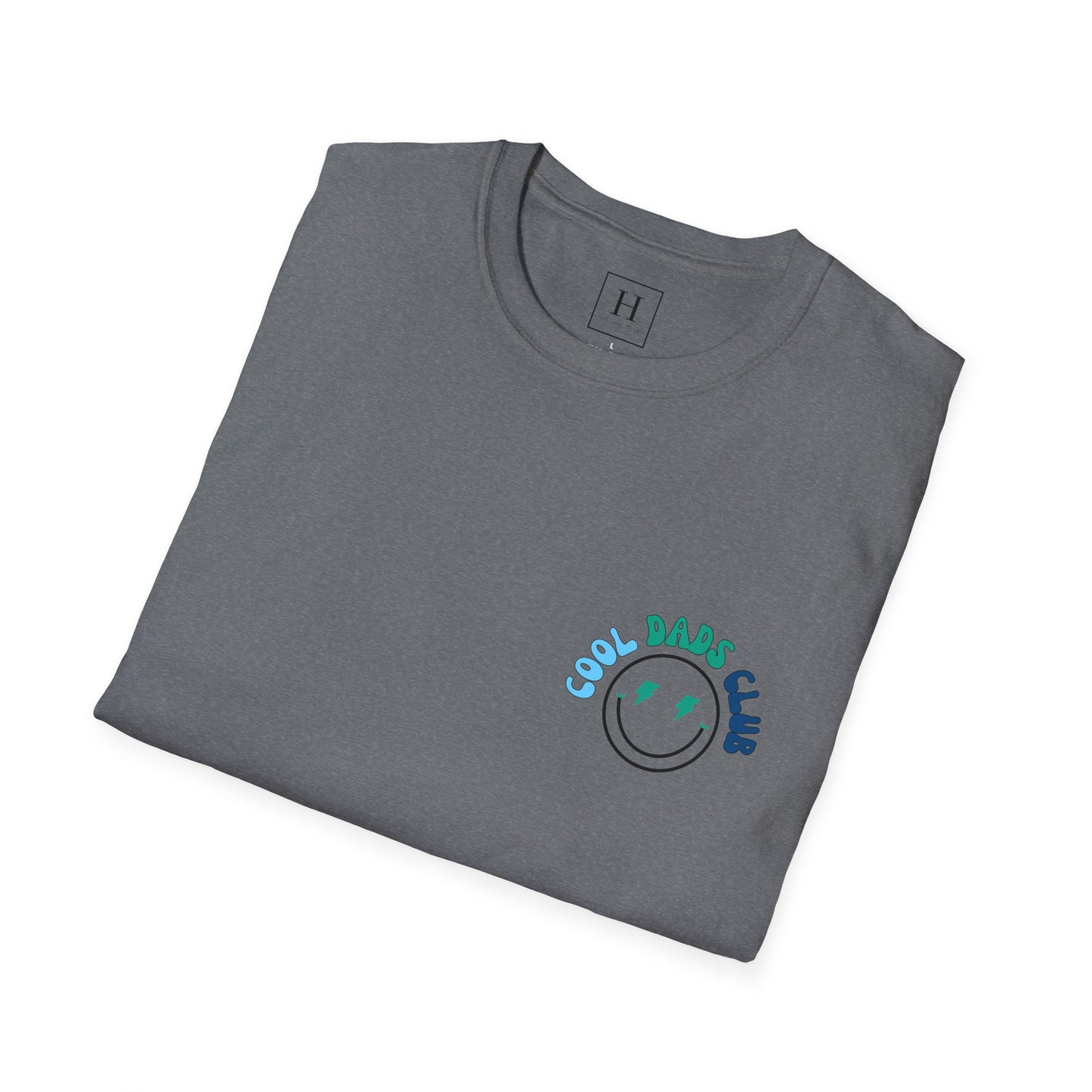 Cool Dads Club T-Shirt (front and back)