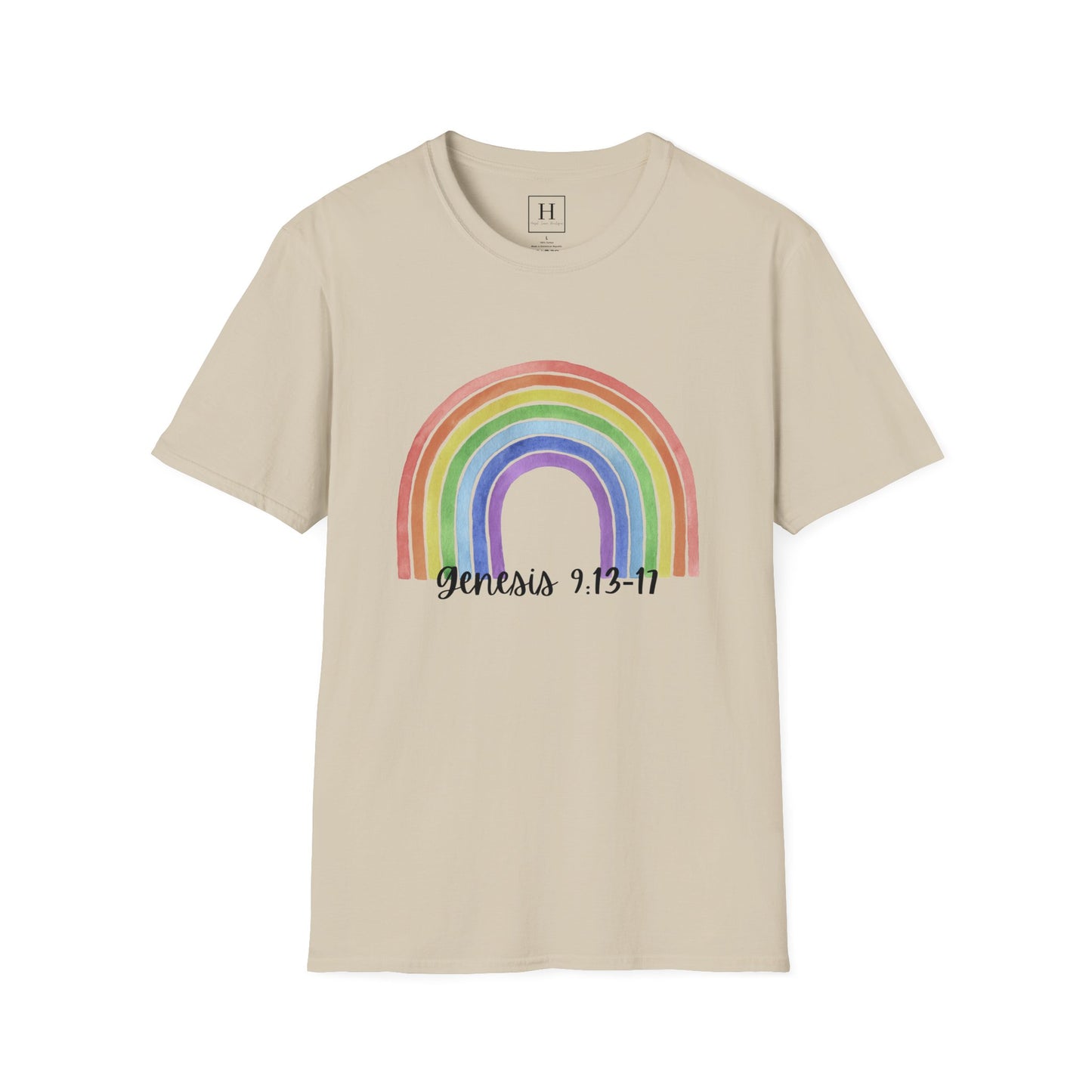 Rainbow Genesis 13 Christian T-shirt
