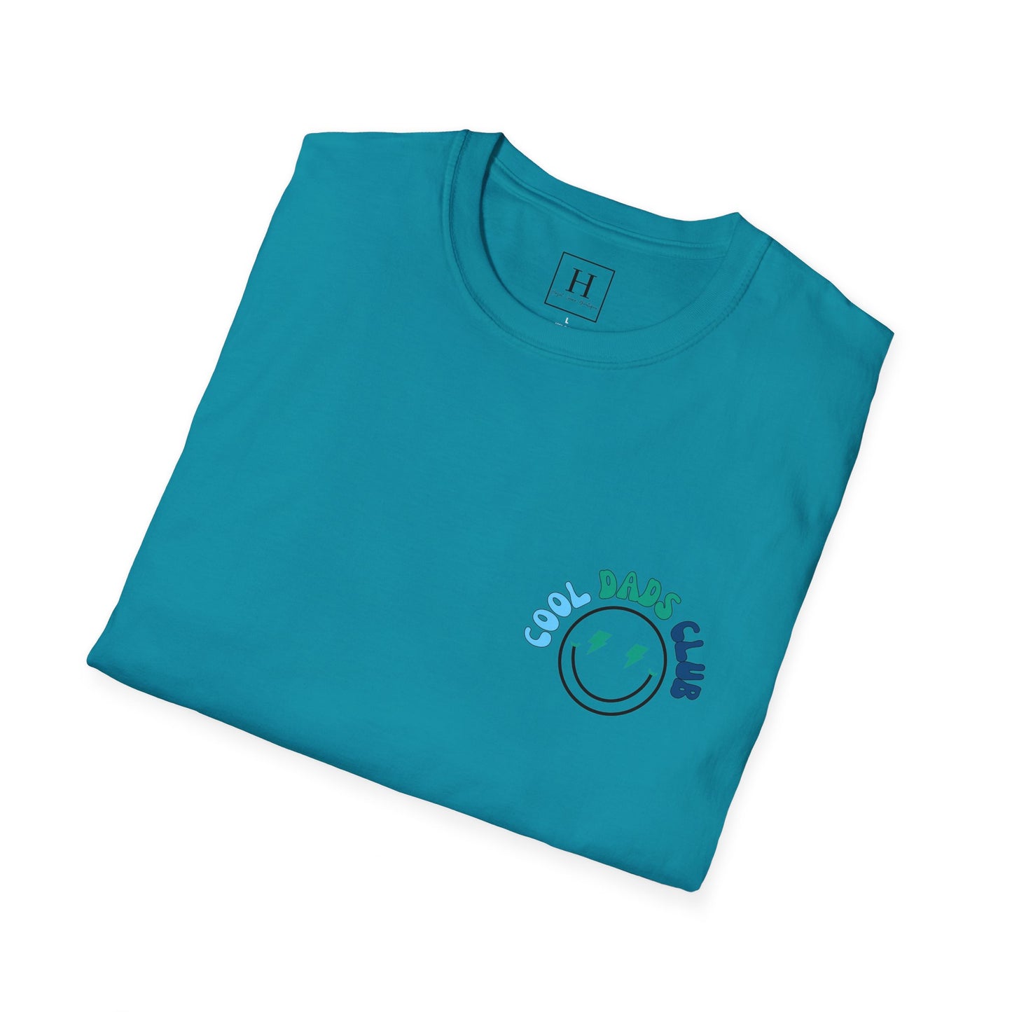 Cool Dads Club T-Shirt (front and back)