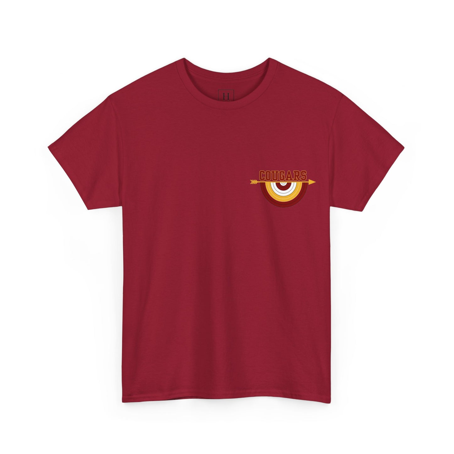 Garrard Cougars Archery T-Shirt (Front and Back)