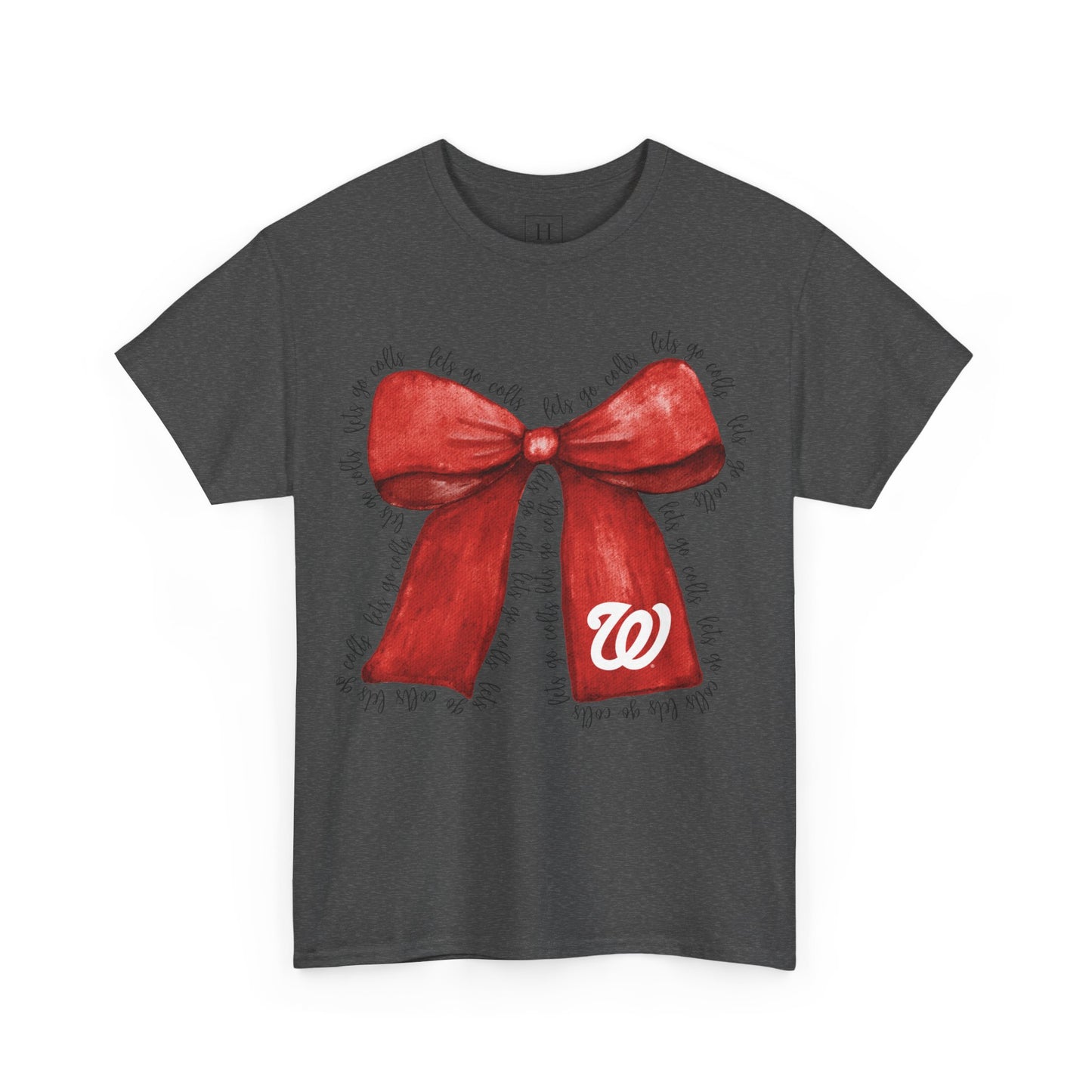Let's Go Colts Bow - W Logo Unisex T-Shirt