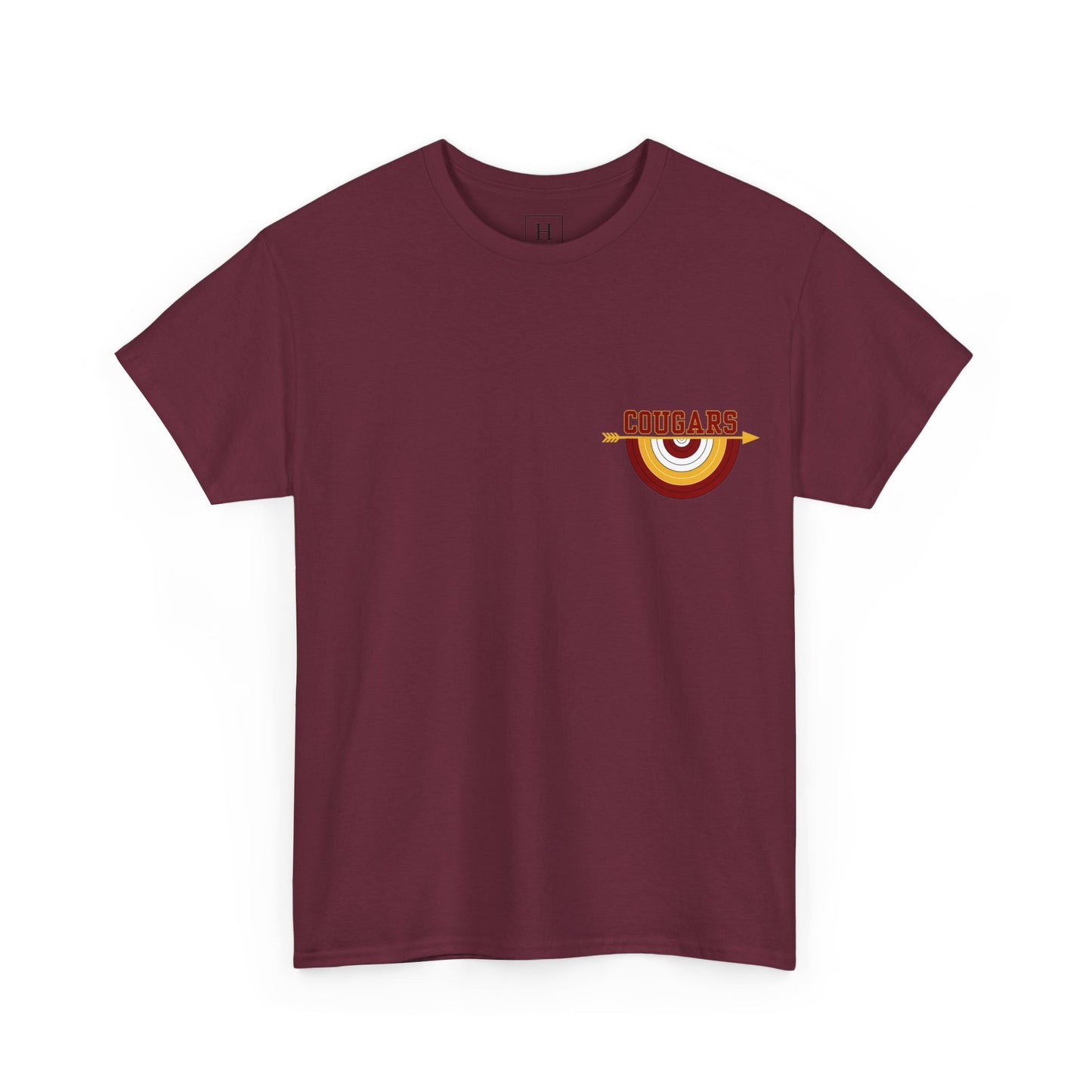 Garrard Cougars Archery T-Shirt (Front and Back)
