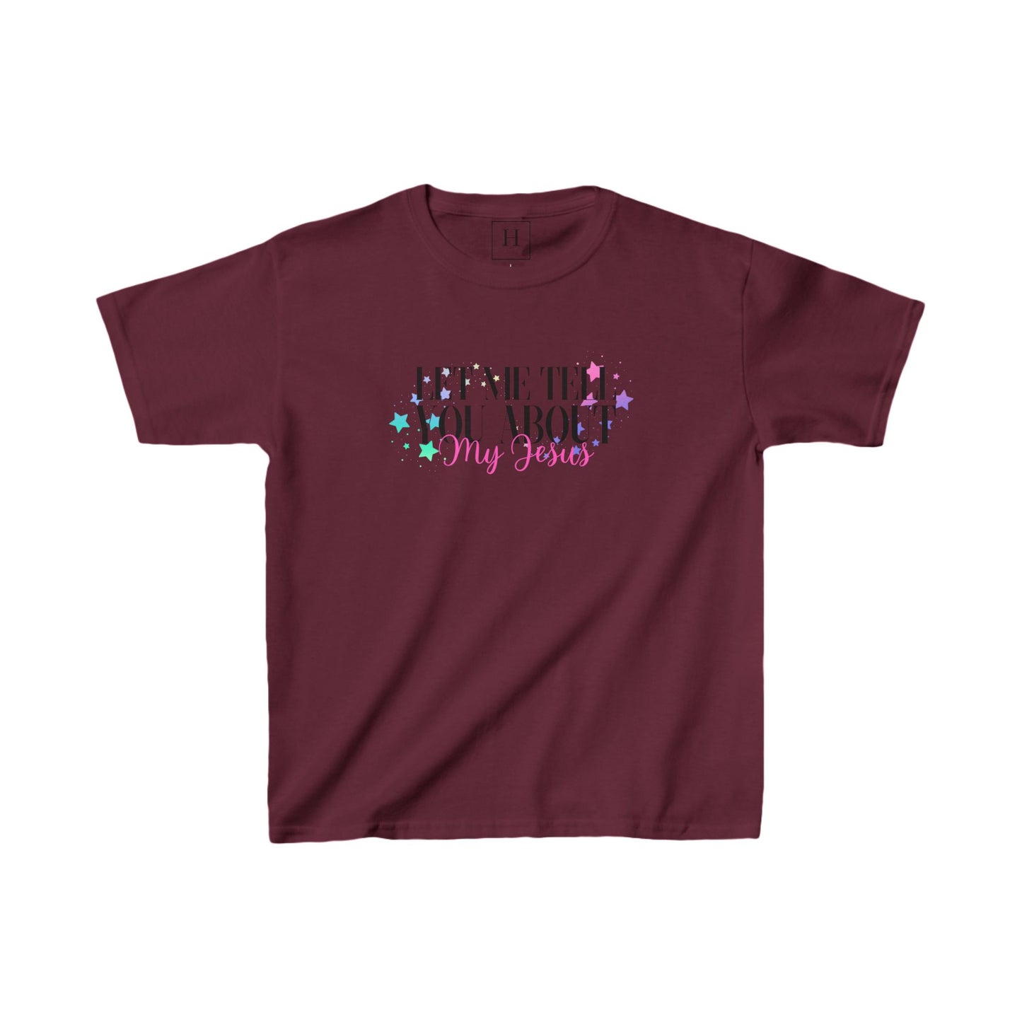Youth - Let Me Tell You About My Jesus Christian Heavy Cotton Tee