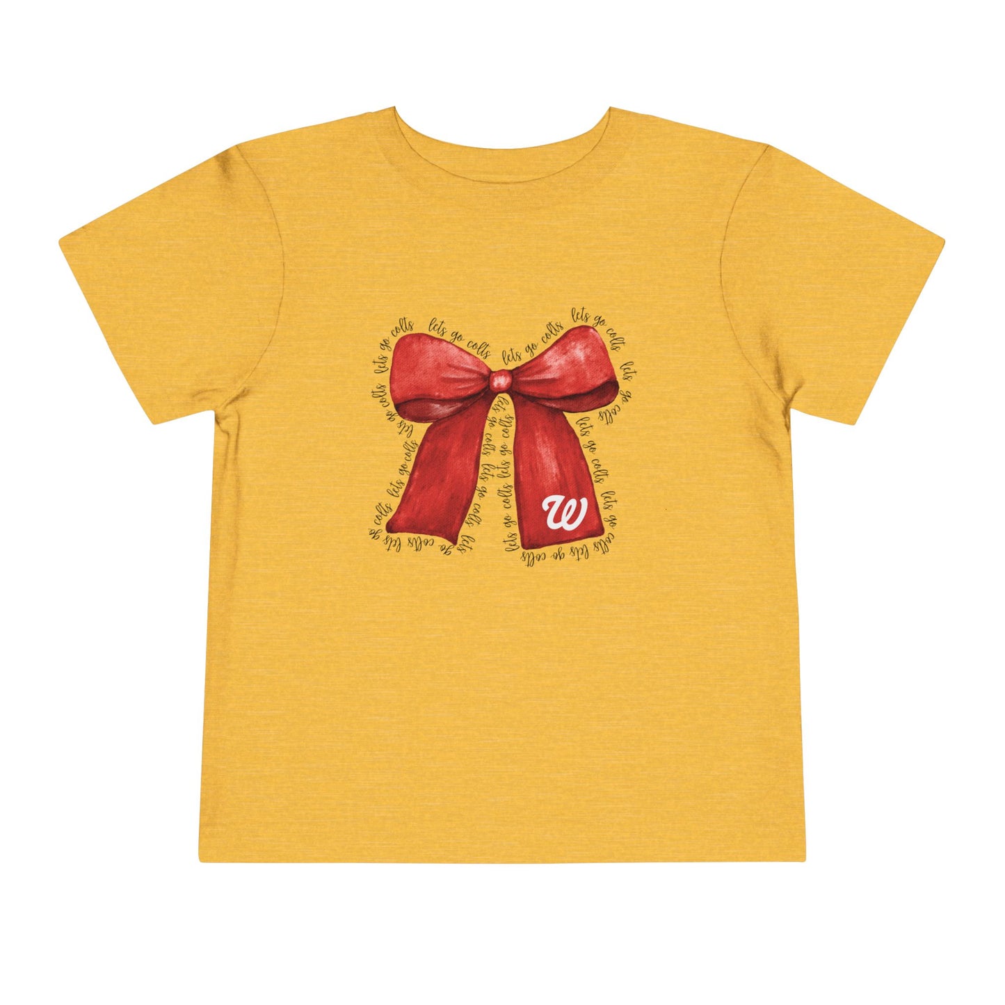 Toddler; West Jessamine Coquette Bow; Let's Go Colts - Unisex T-shirt