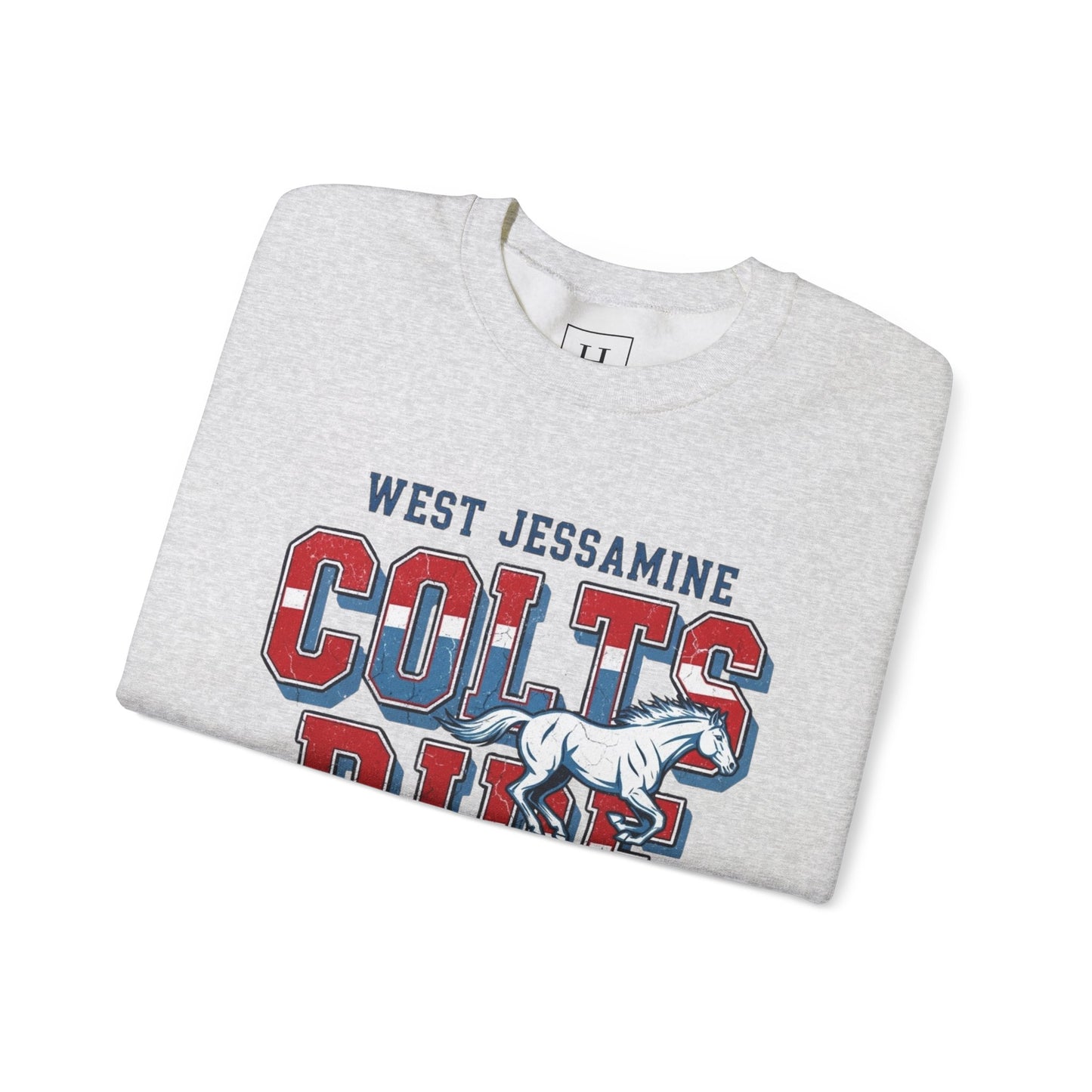 Crewneck Sweatshirt - West Jess RIDE COLTS Sweater