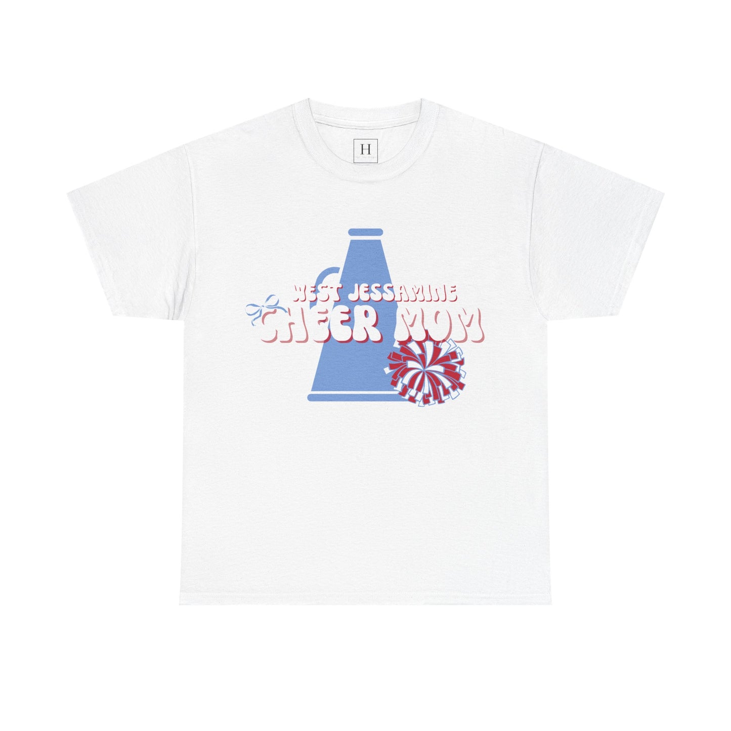 West Jessamine Cheer Mom Megaphone & Pom - Unisex Shirt