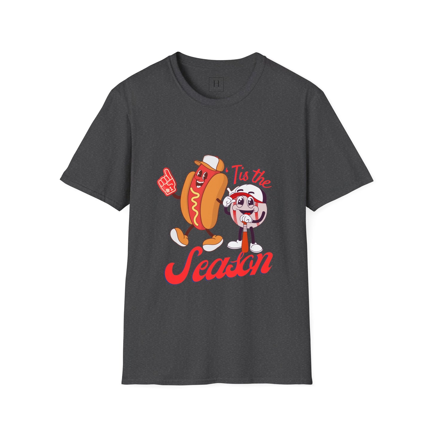 Tis the season baseball Short Sleeve Tee