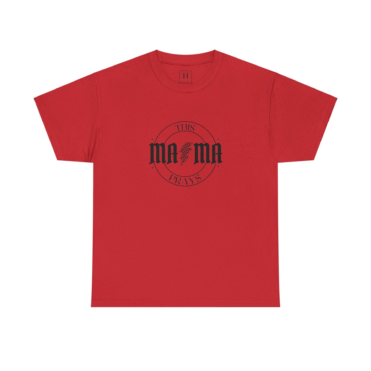 This Mama Prays Christian Short Sleeve Tee