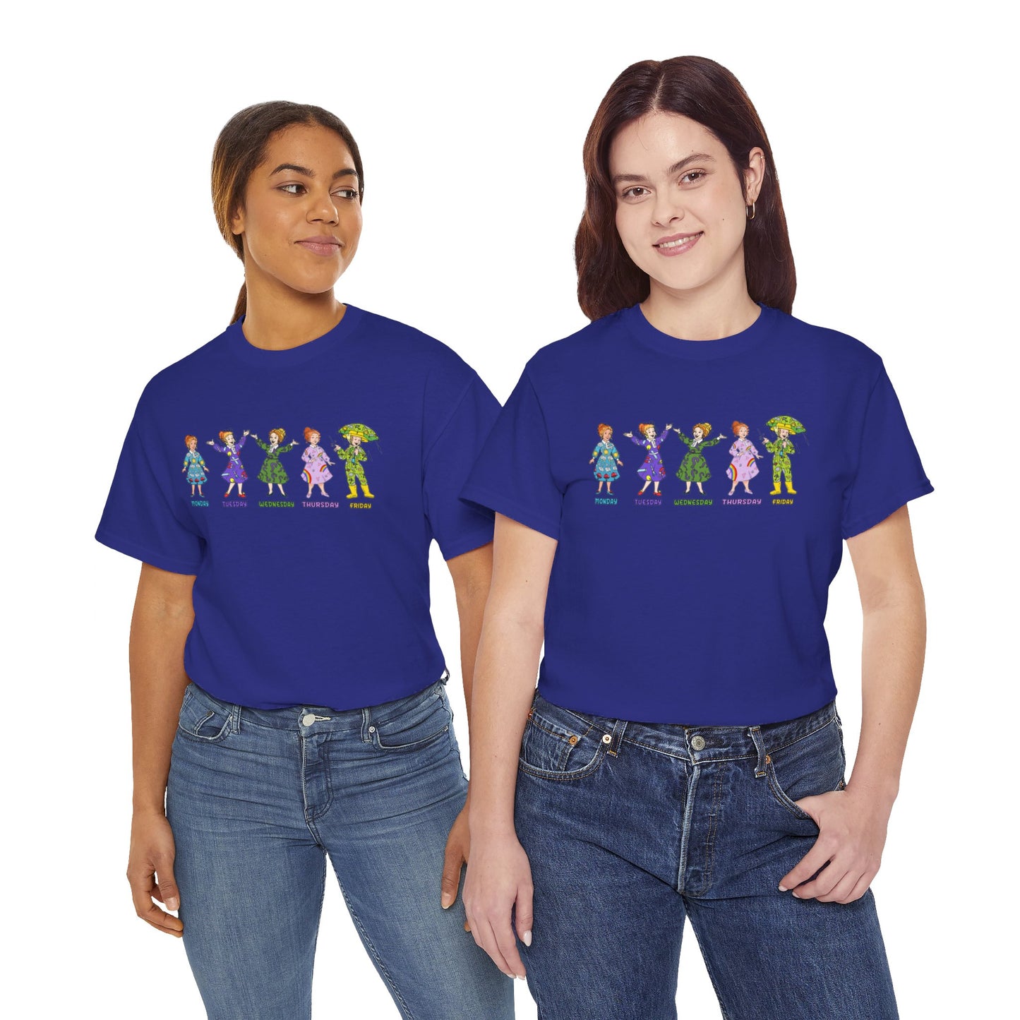 Monday-Friday Ms. Frizzle Teacher T-Shirt
