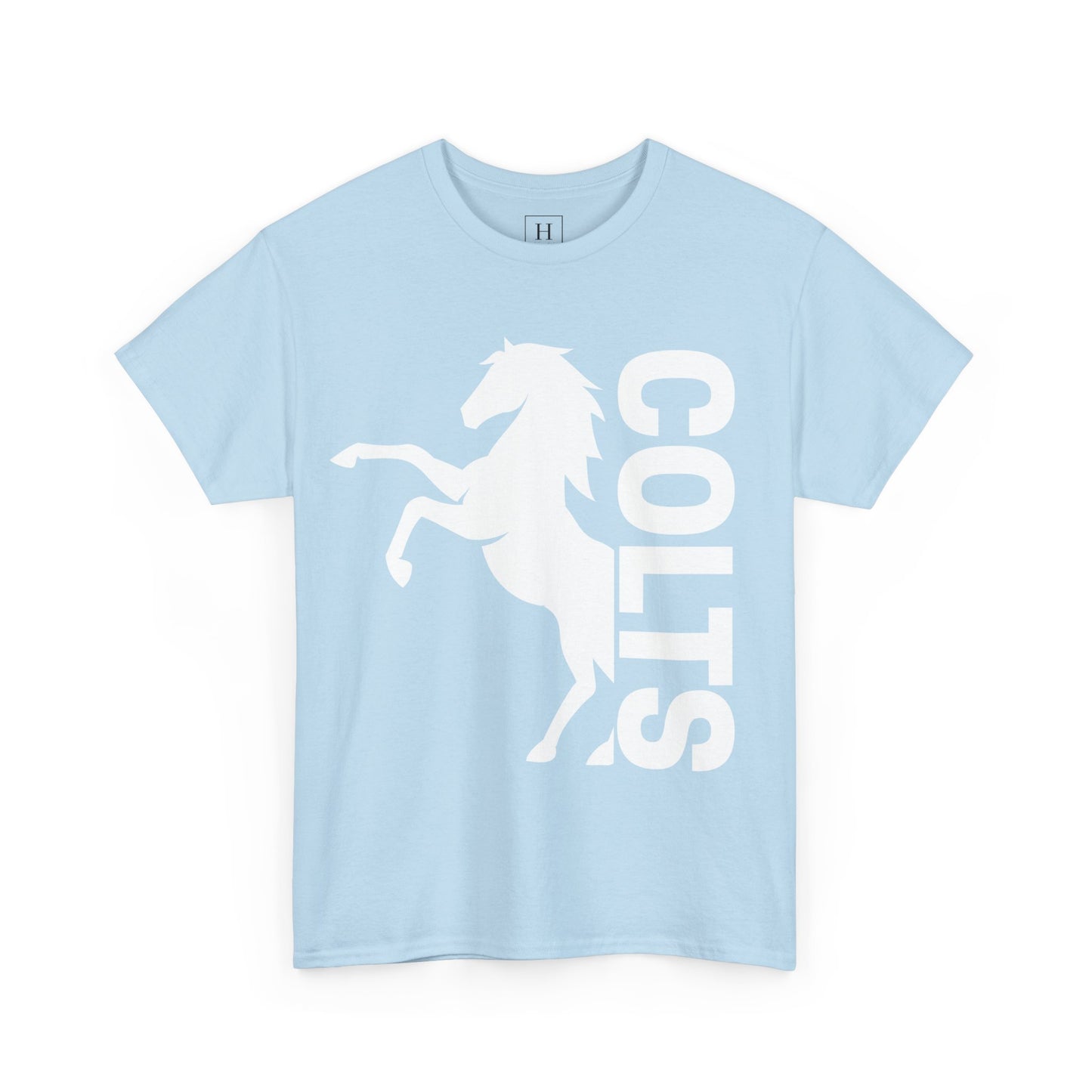 COLTS, Horse in White - Unisex Tee