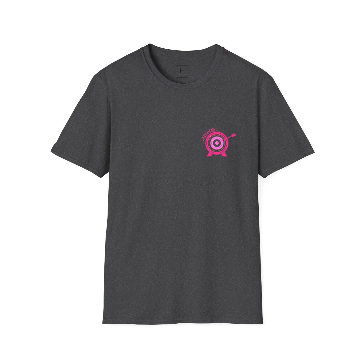 in my archery ERA pink tshirt