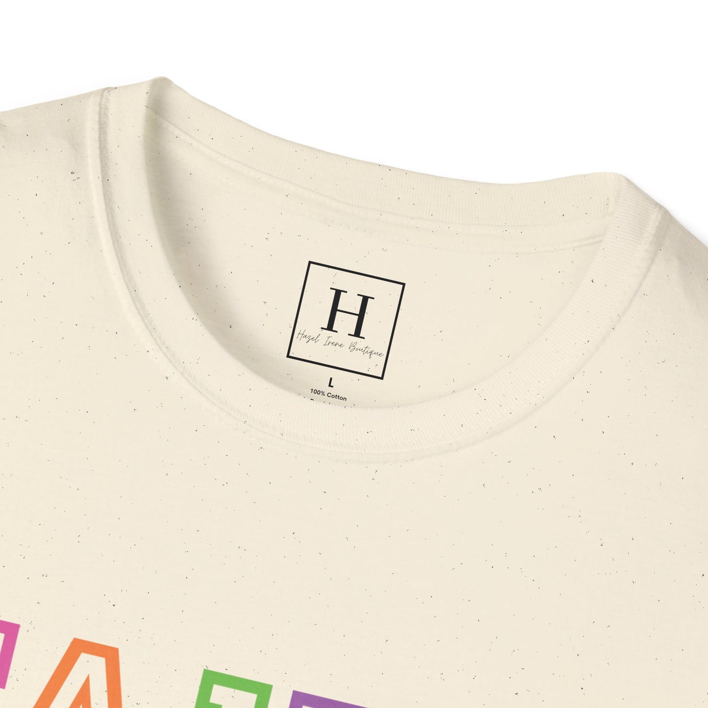 Bright Rainbow Color Faith Christian T-shirt
