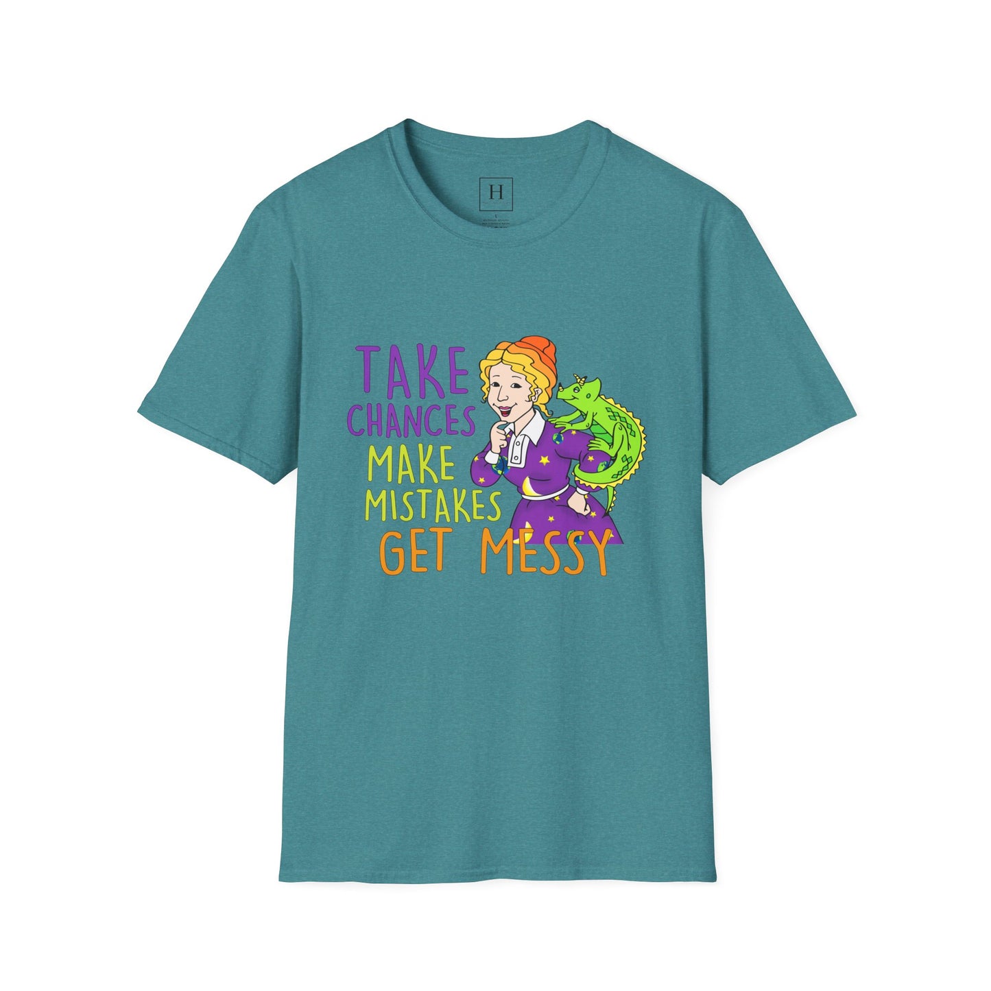 Take Chances Make Mistakes Teacher T-Shirt