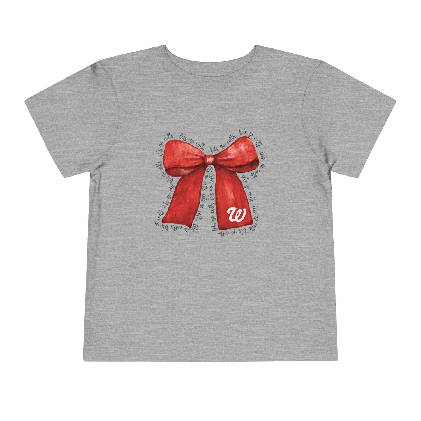 Toddler; West Jessamine Coquette Bow; Let's Go Colts - Unisex T-shirt