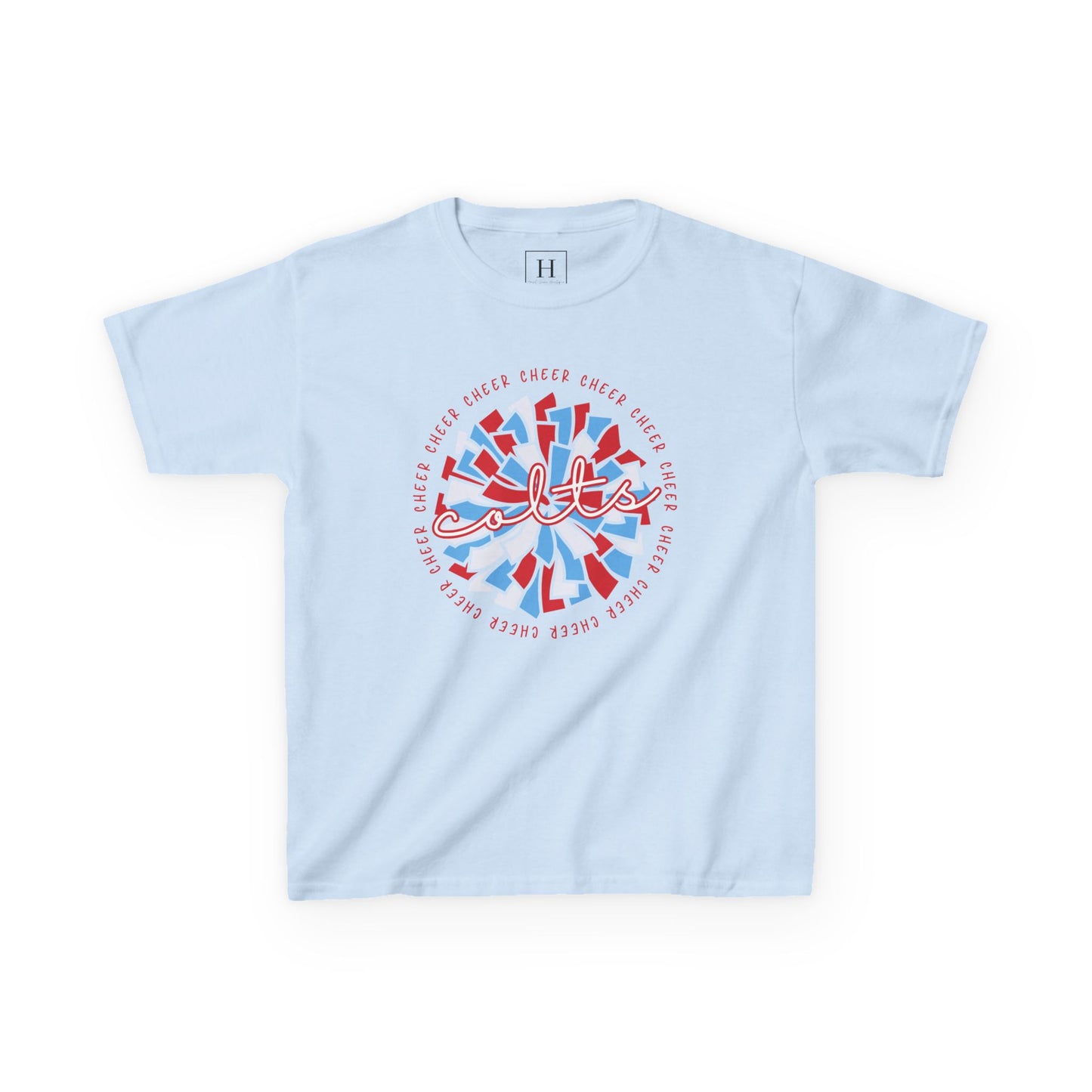 YOUTH --- West Jessamine Colts Pom Cheer Tee