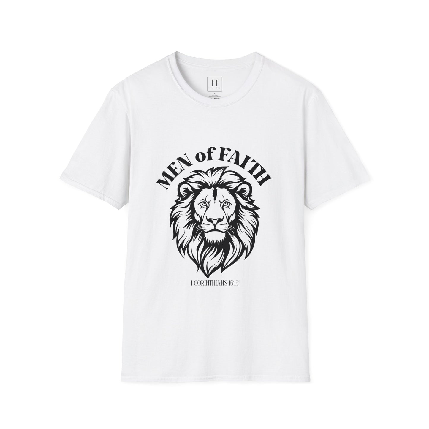 men of faith christian shirt