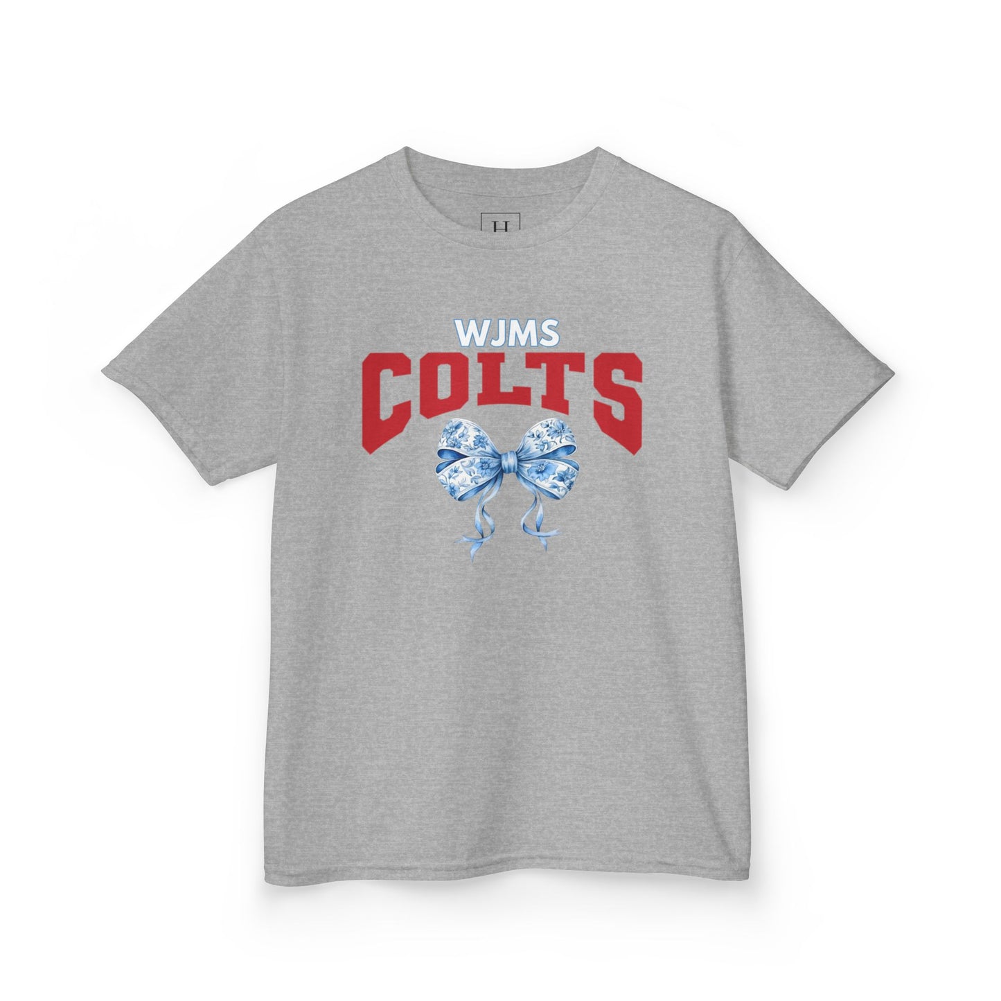 YOUTH - WJMS COLTS Coquette Bow Tee