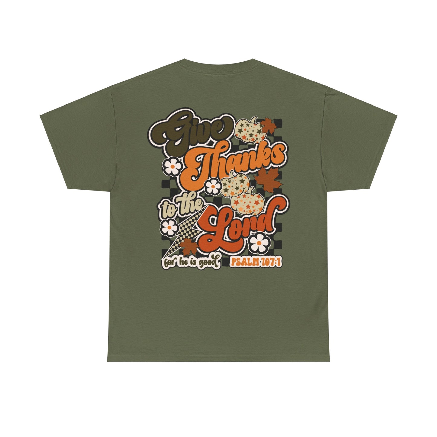 Retro Give Thanks To The Lord T-Shirt