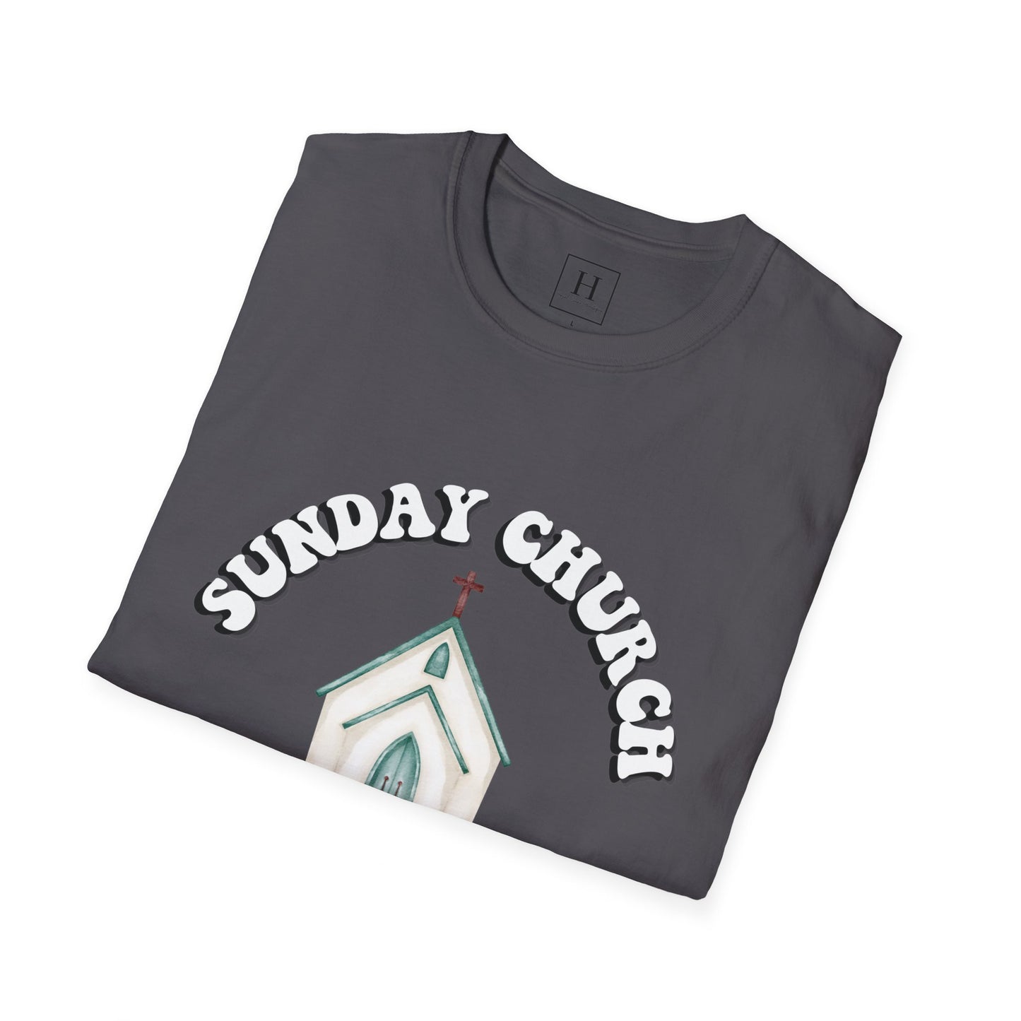 Sunday Church Club Christian T-shirt