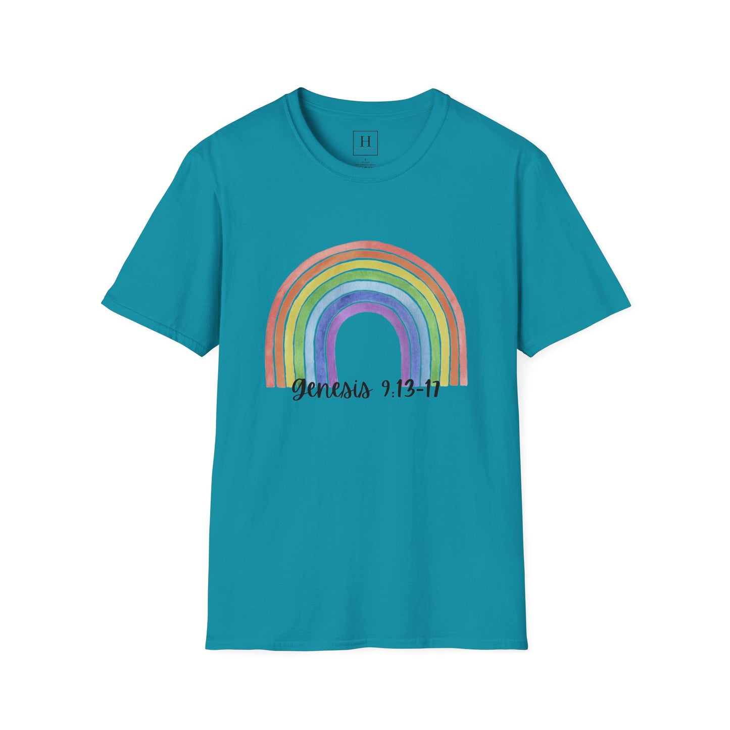 Rainbow Genesis 13 Christian T-shirt
