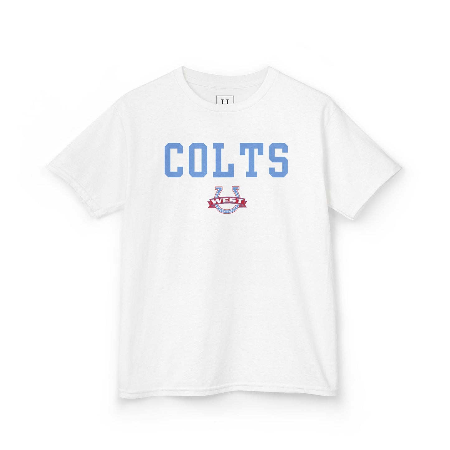 YOUTH --- COLTS - West Horseshoe Logo - Unisex Shirt