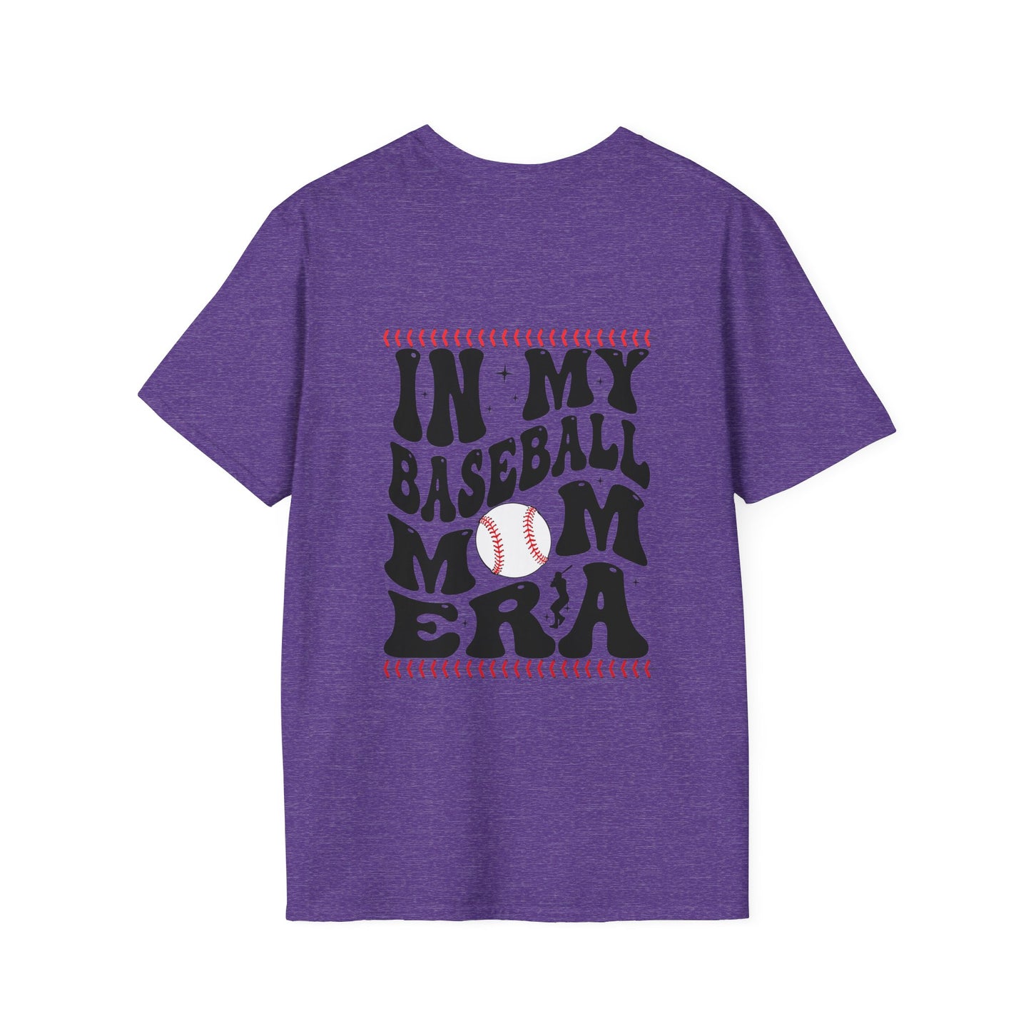 In my baseball mom era front and back Jersey Short Sleeve Tee