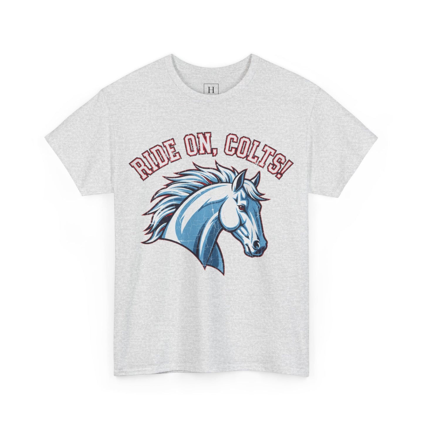 T-Shirt -RIDE ON COLTS - West Jessamine Unisex Tee