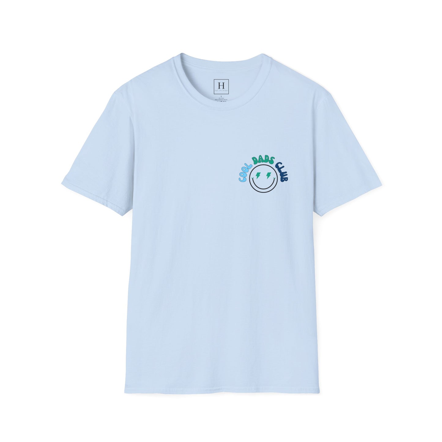 Cool Dads Club T-Shirt (front and back)