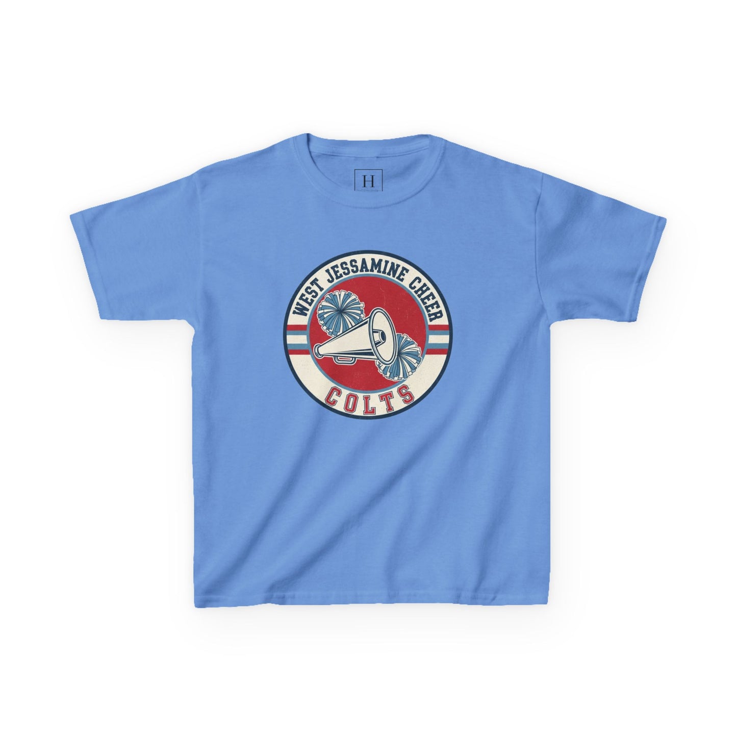 YOUTH -- Vintage West Jessamine Cheer - Colts - Unisex Tee