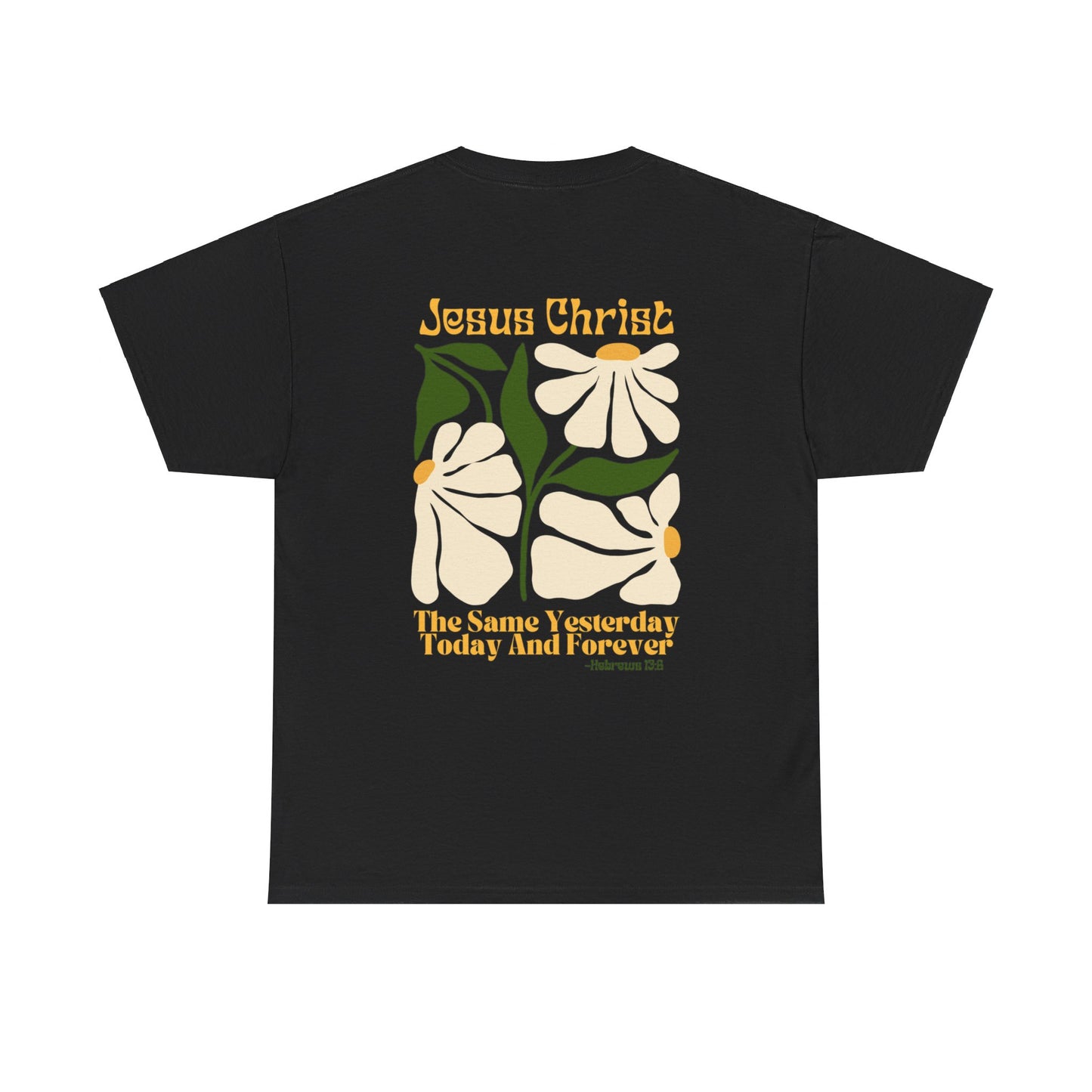 Jesus Never Changes Christian Short Sleeve Tee