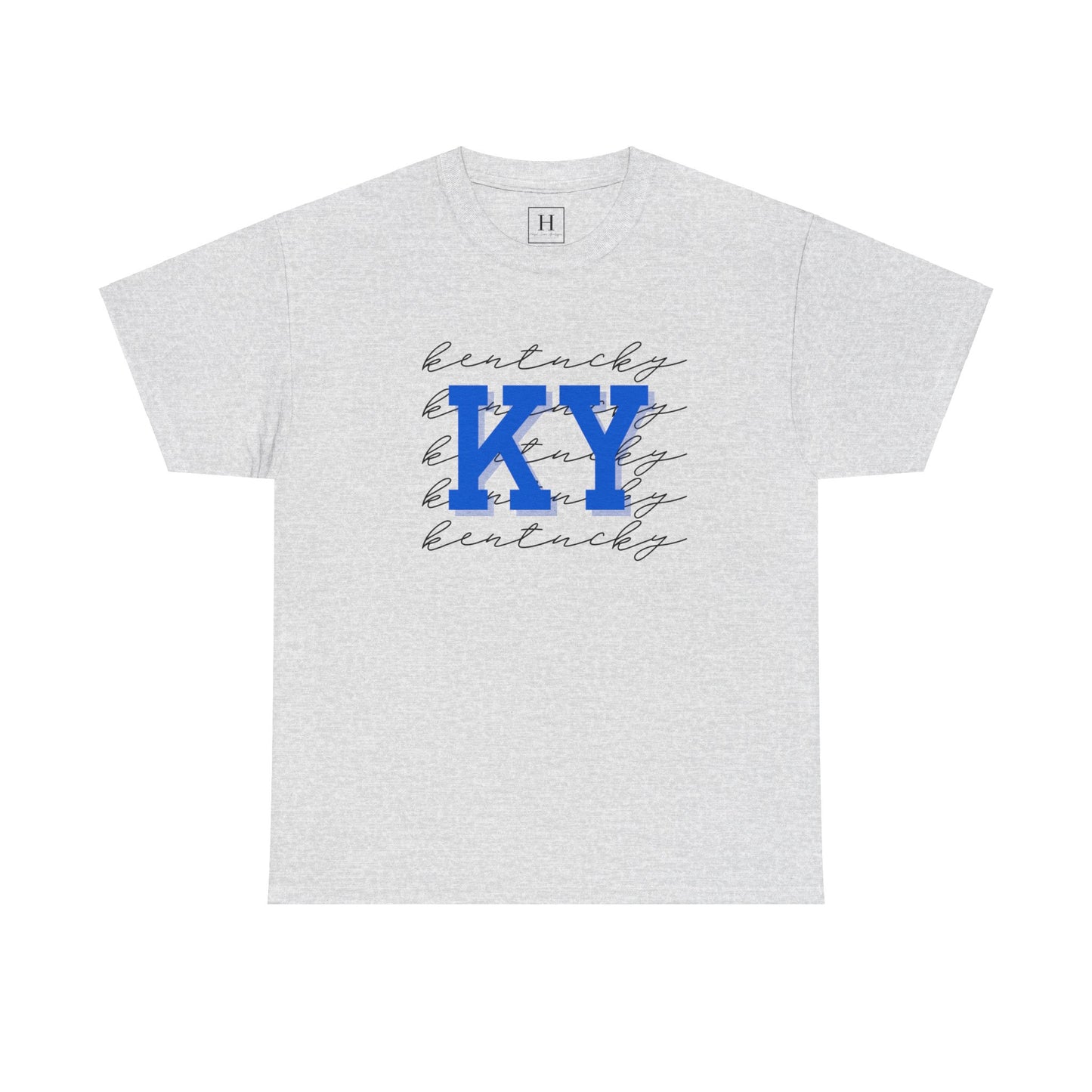 kentucky KY uk blue Short Sleeve Tee