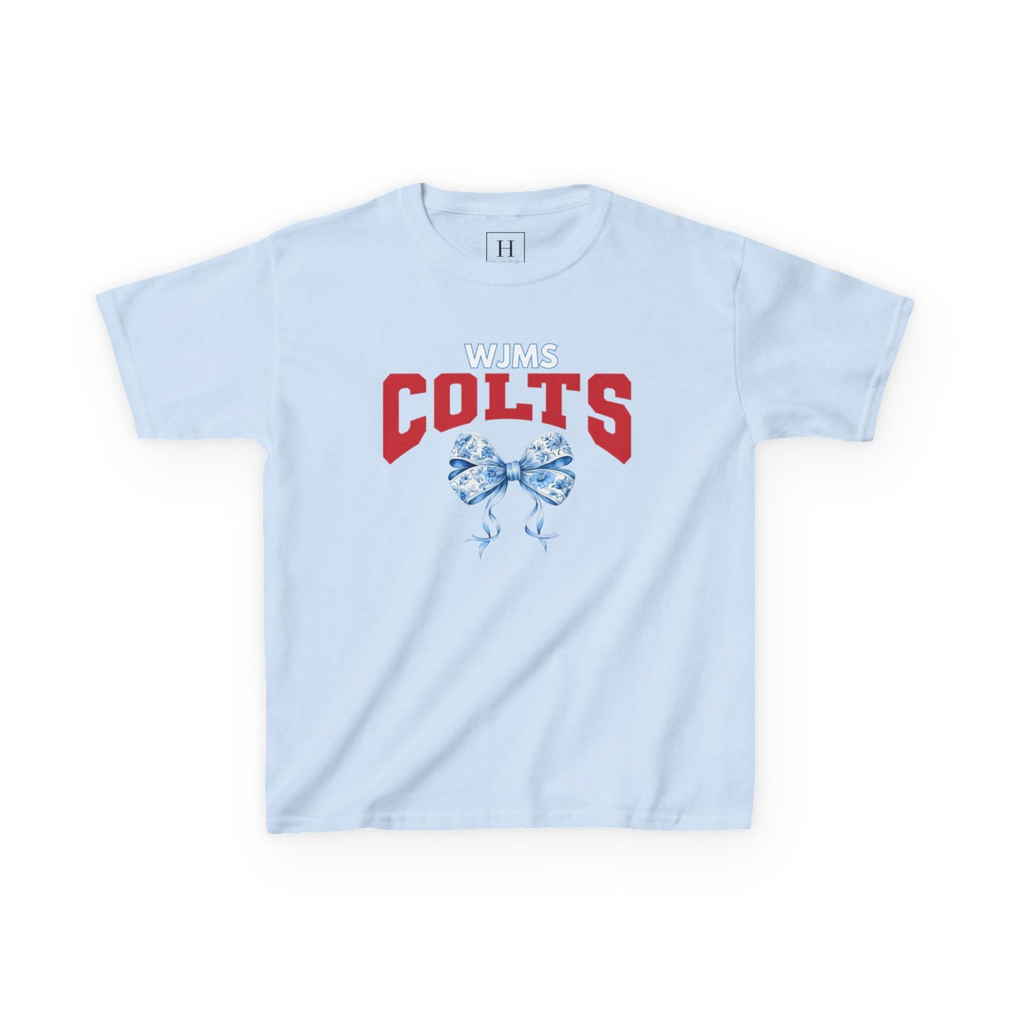 YOUTH - WJMS COLTS Coquette Bow Tee
