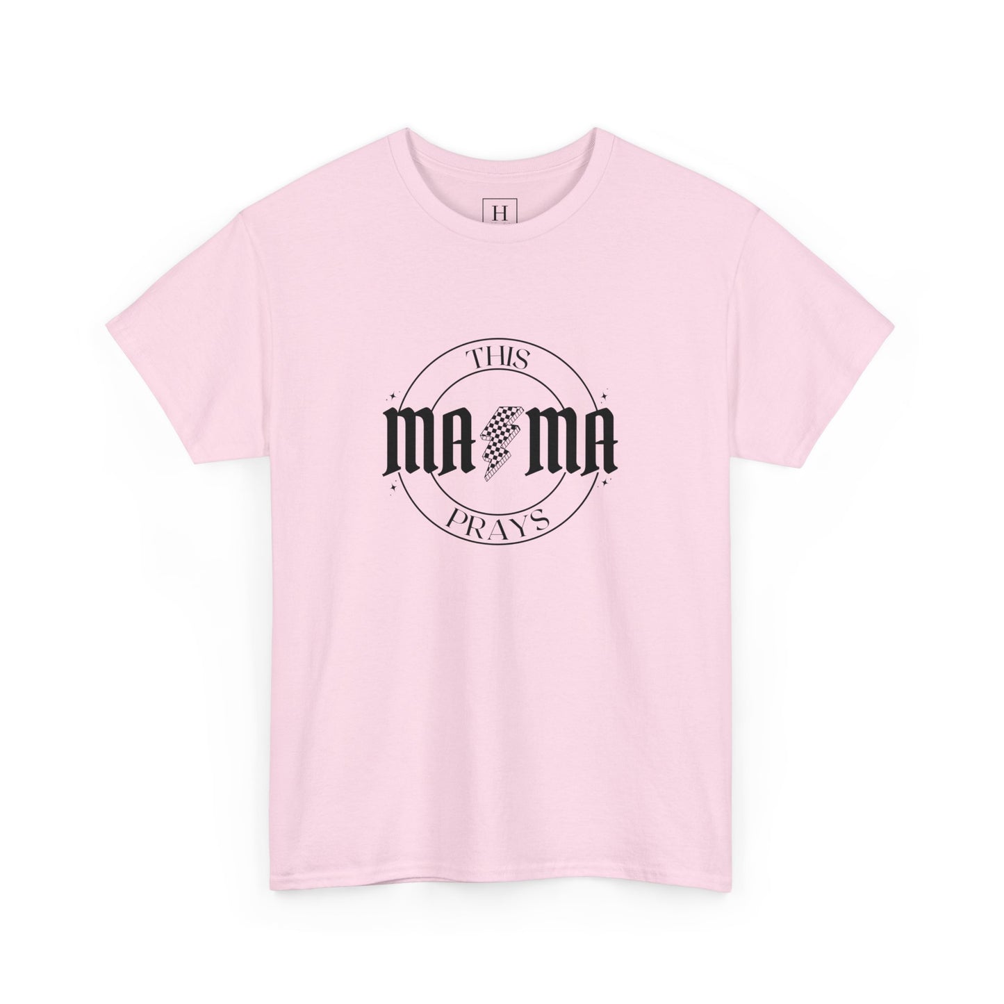 This Mama Prays Christian Short Sleeve Tee