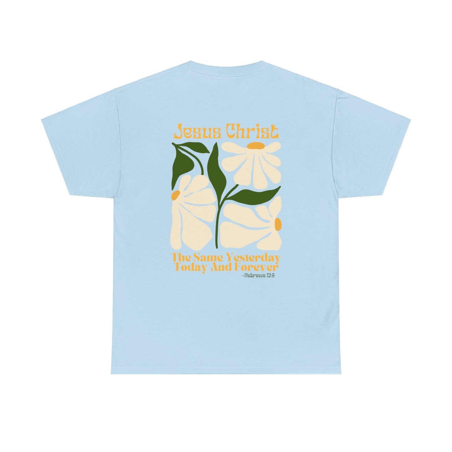 Jesus Never Changes Christian Short Sleeve Tee