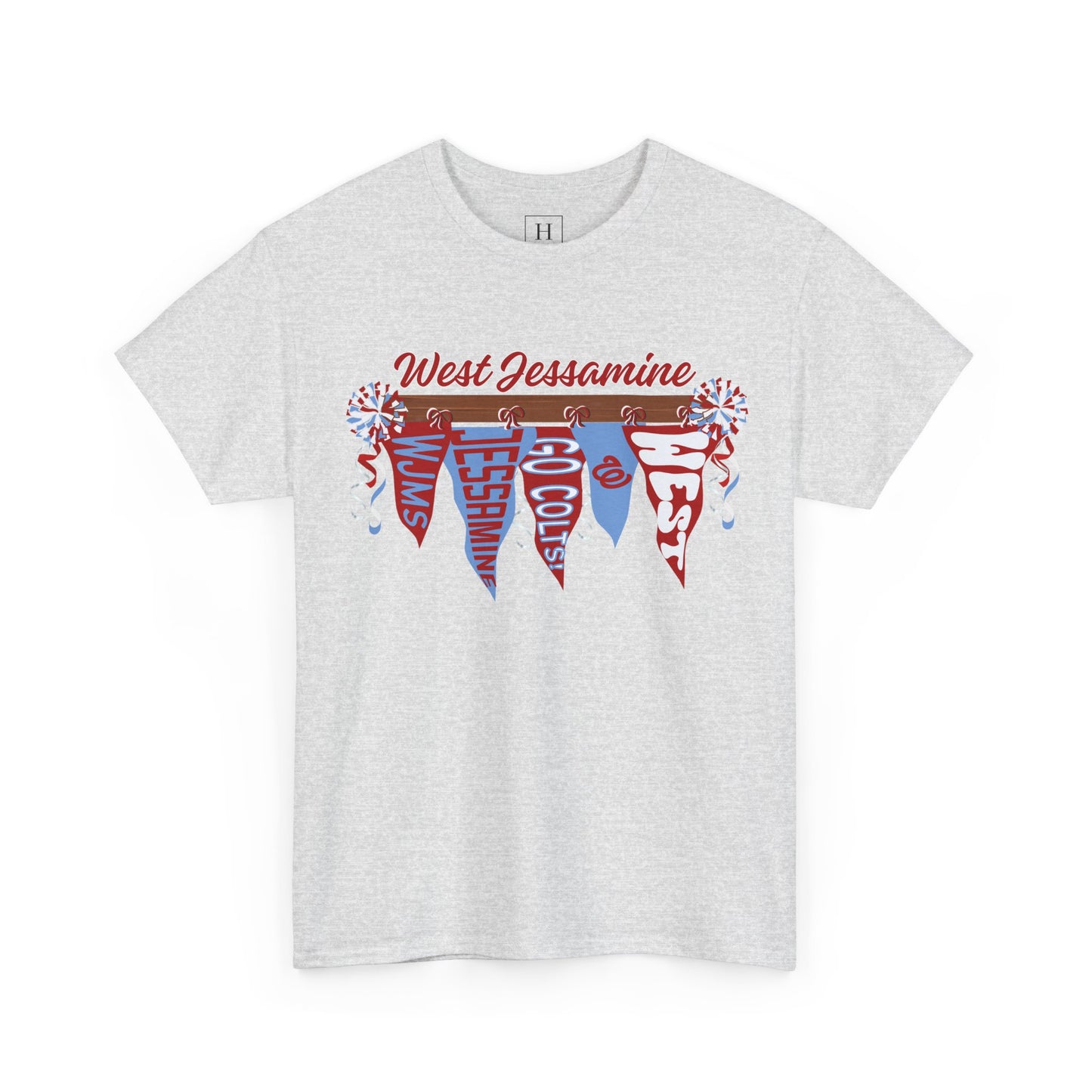 WJMS : West Jessamine Pennant Flags - Unisex Shirt