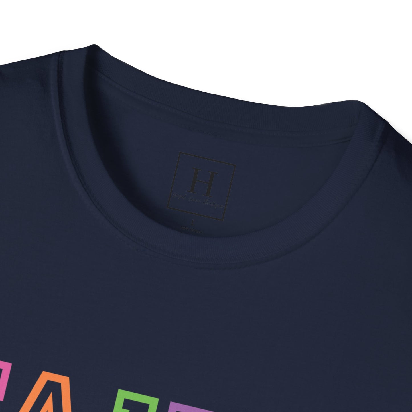 Bright Rainbow Color Faith Christian T-shirt