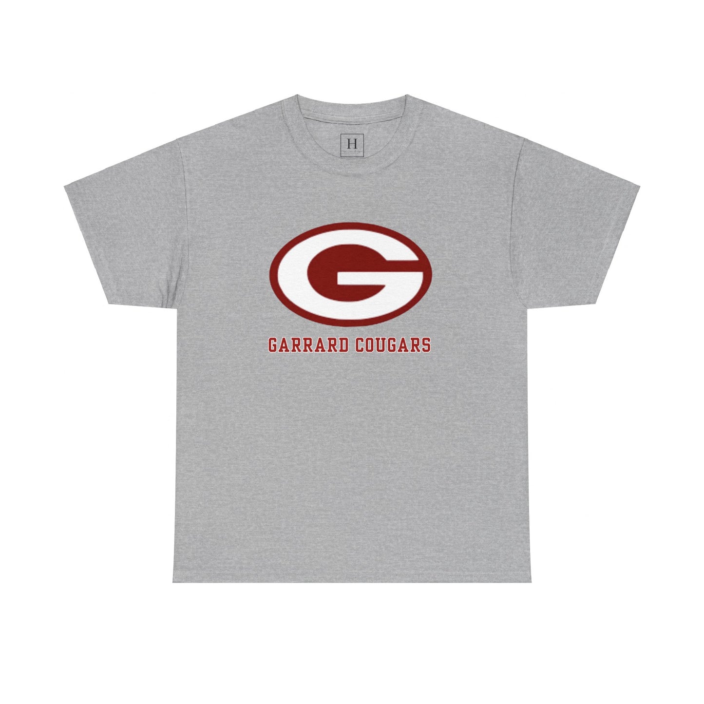 GMS Garrard Middle School Cougars T-Shirt (Front Only)