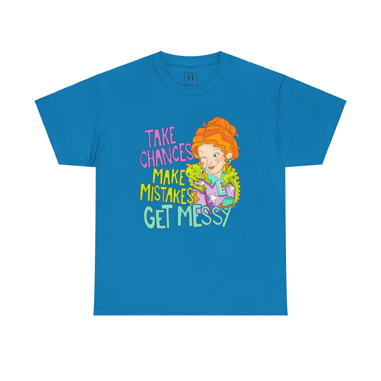 Take Chances Make Mistakes Ms. Frizzle Teacher T-Shirt